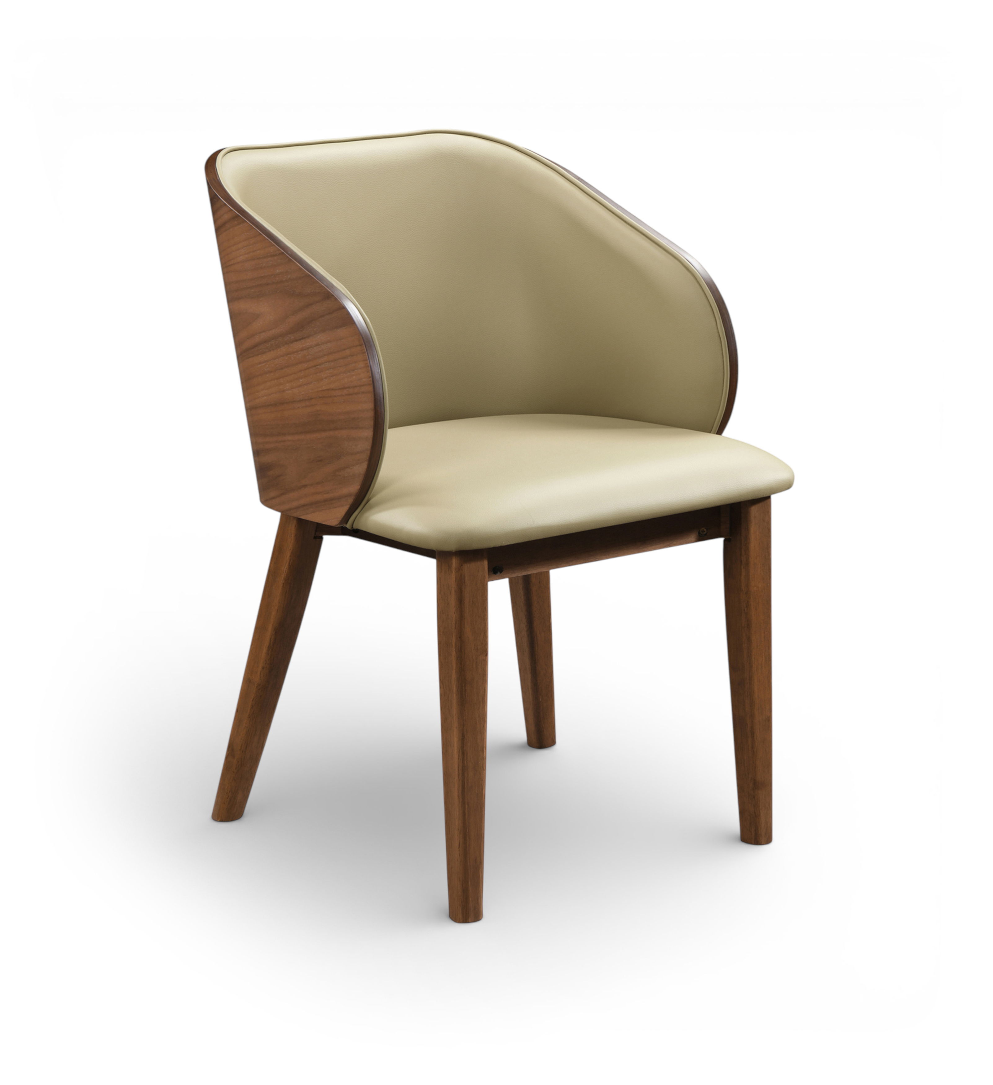 Glenwood - Vegan Leather Upholstered Dining Chair (Set of 2) - Khaki