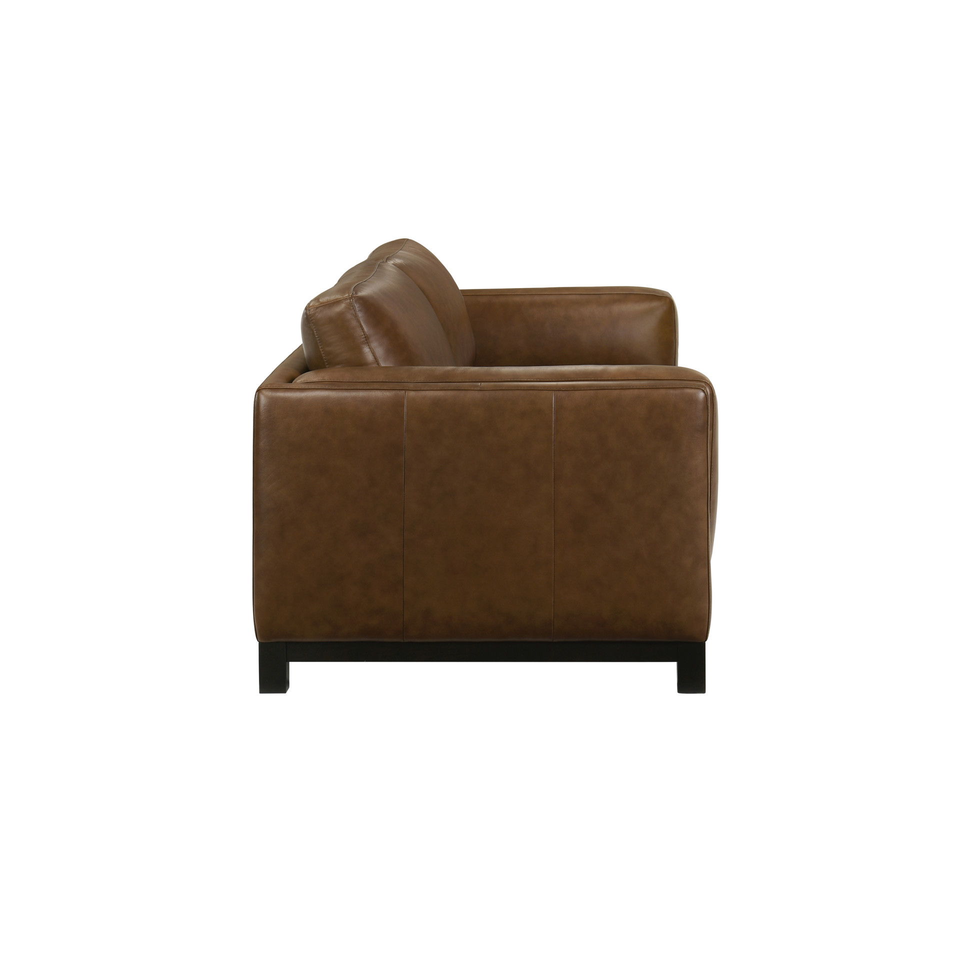 Sayer - Sofa - Brown, dark brown, view 3
