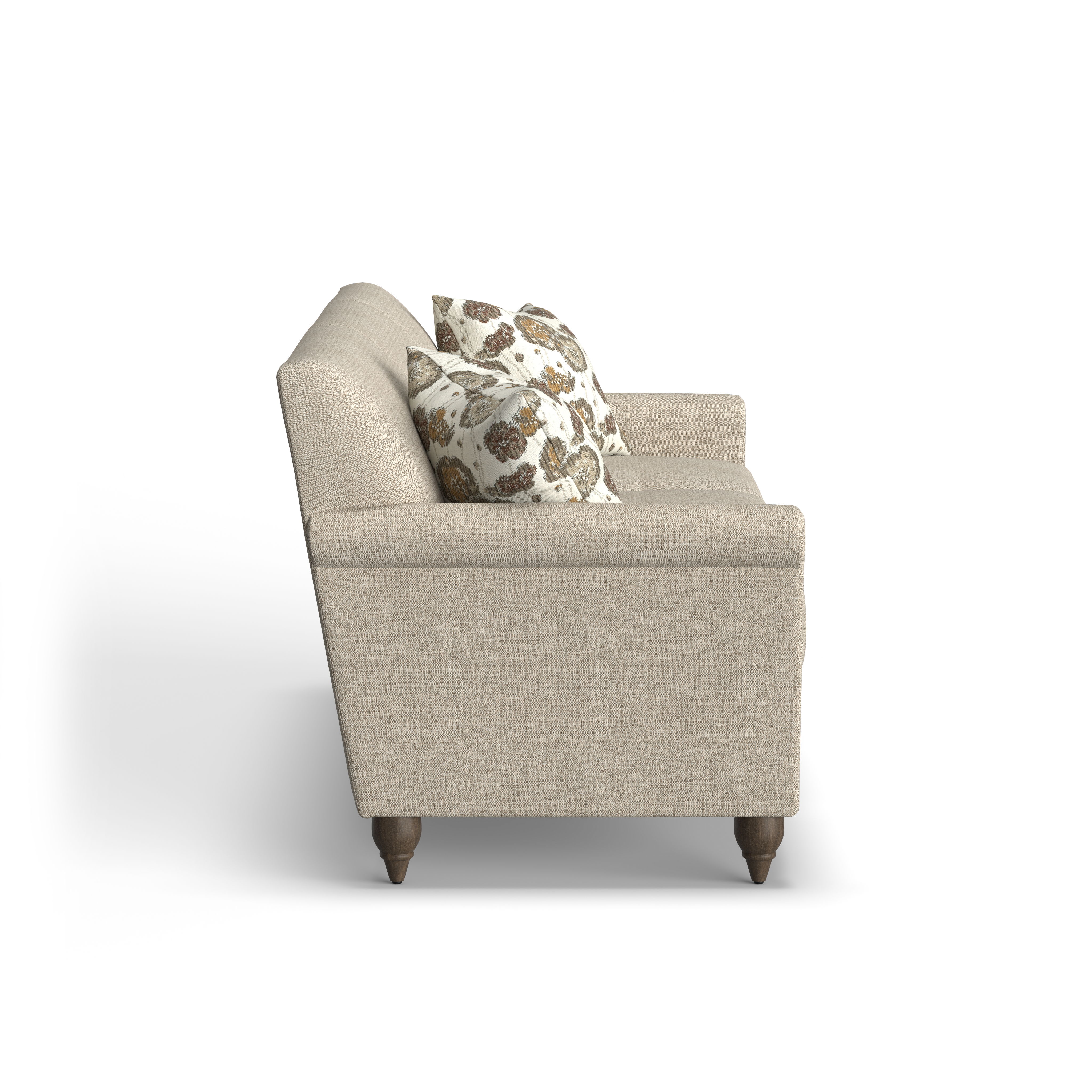 Stella - Fabric Sofa, light gray, view 6