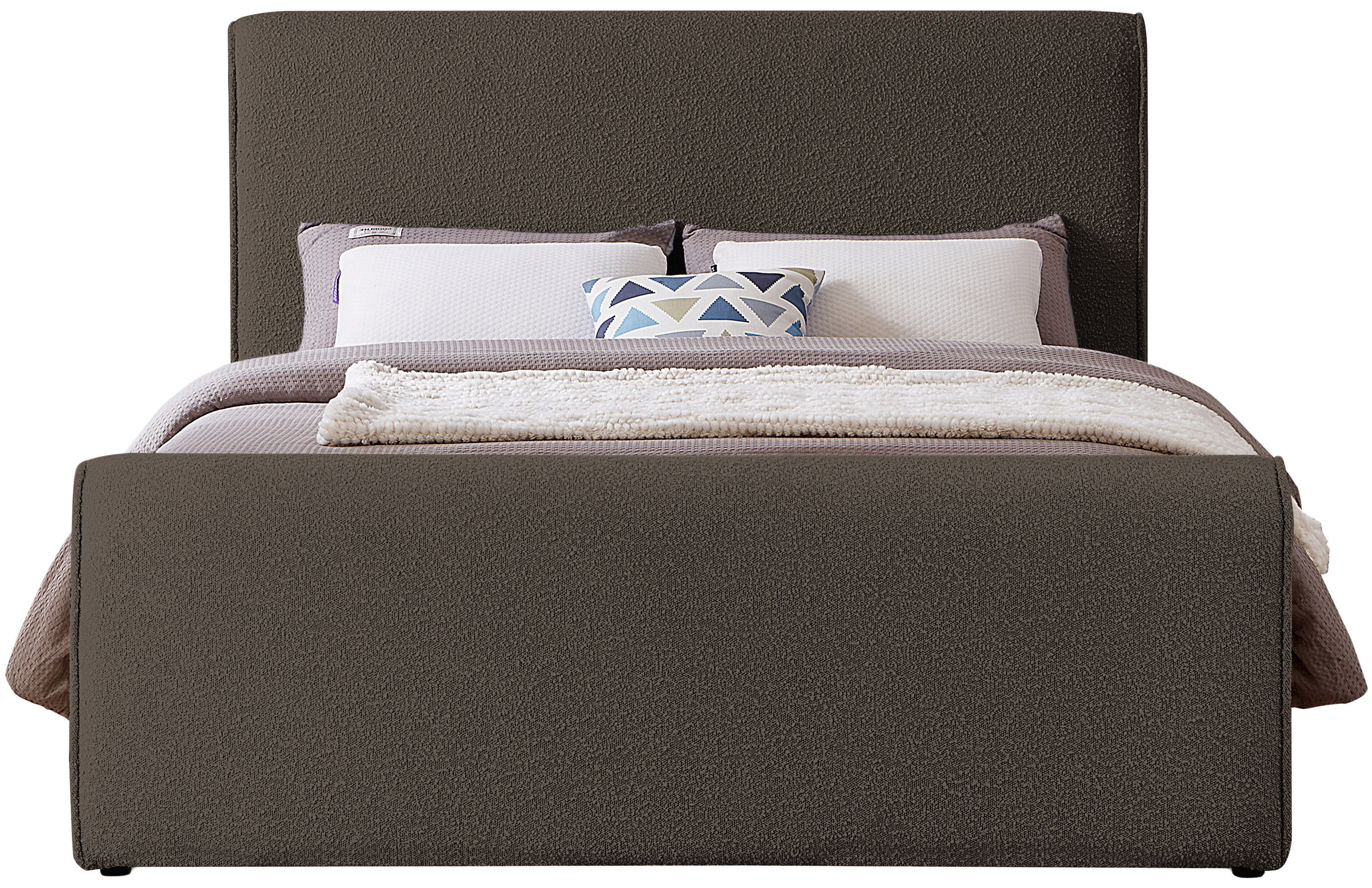 Stylus - King Bed - Brown