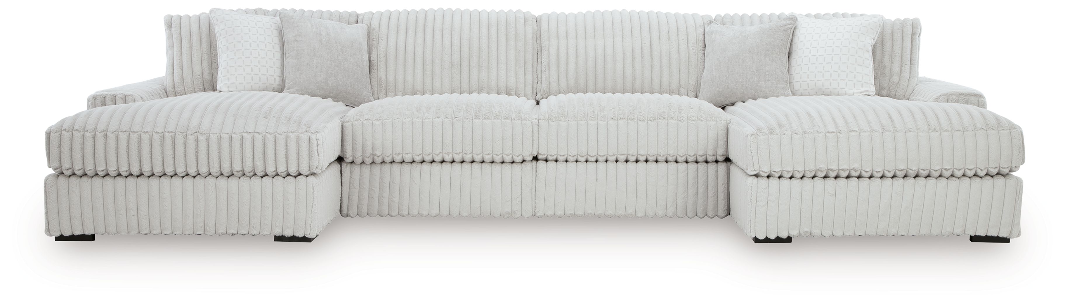 4 Pc · Sectional With Double Chaise