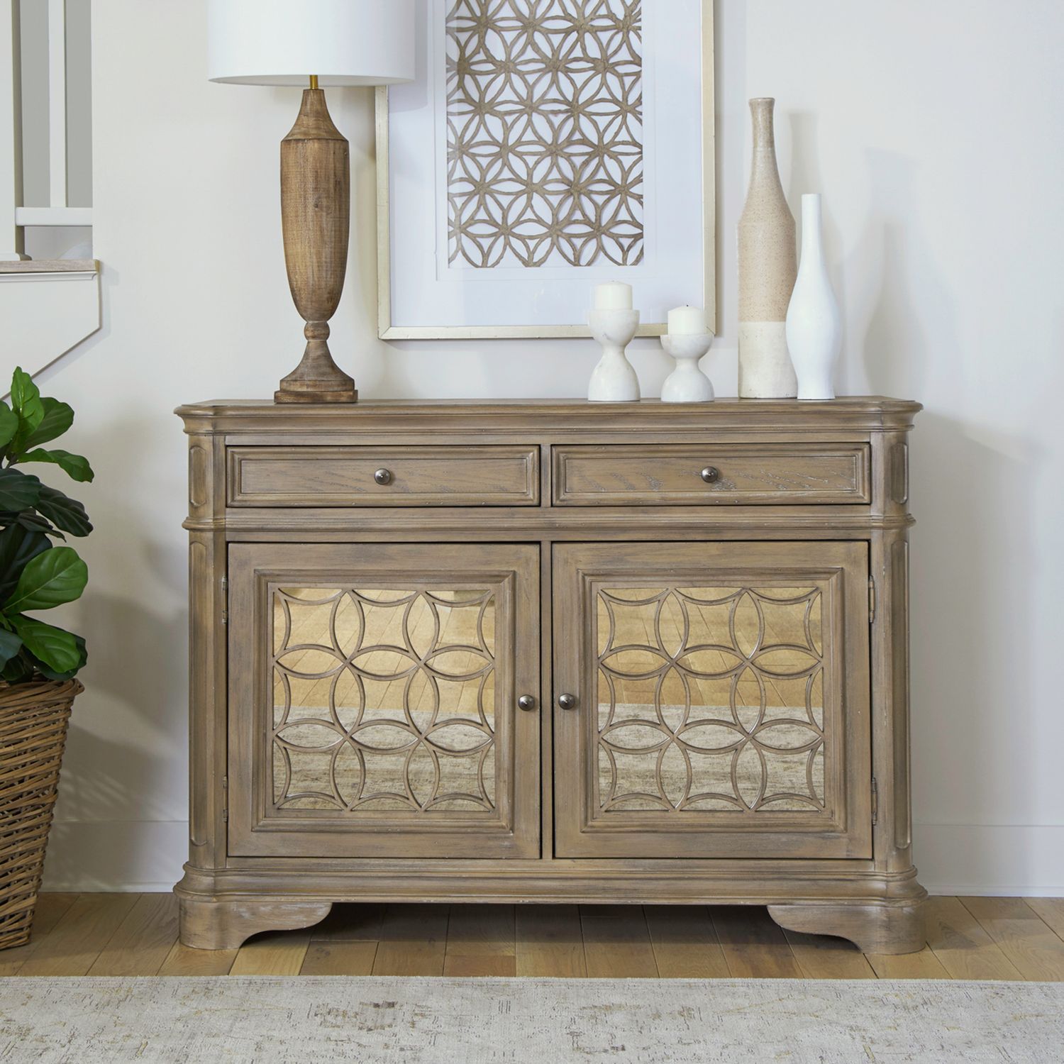 Liberty Furniture Magnolia Manor - Buffet - Brown