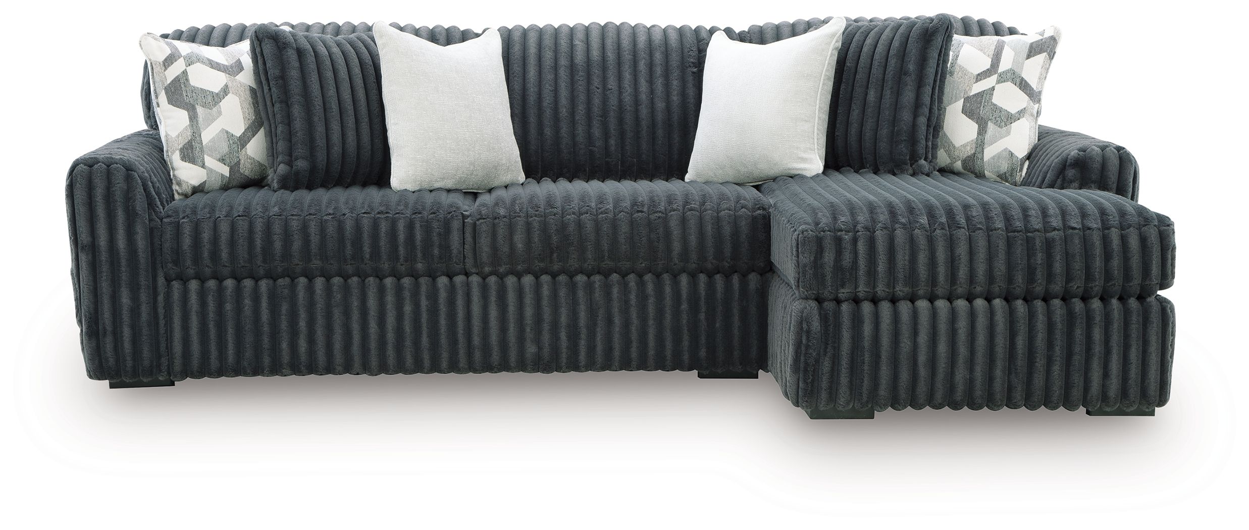 2 Pc · Sectional Sofa With RAF Corner Chaise
