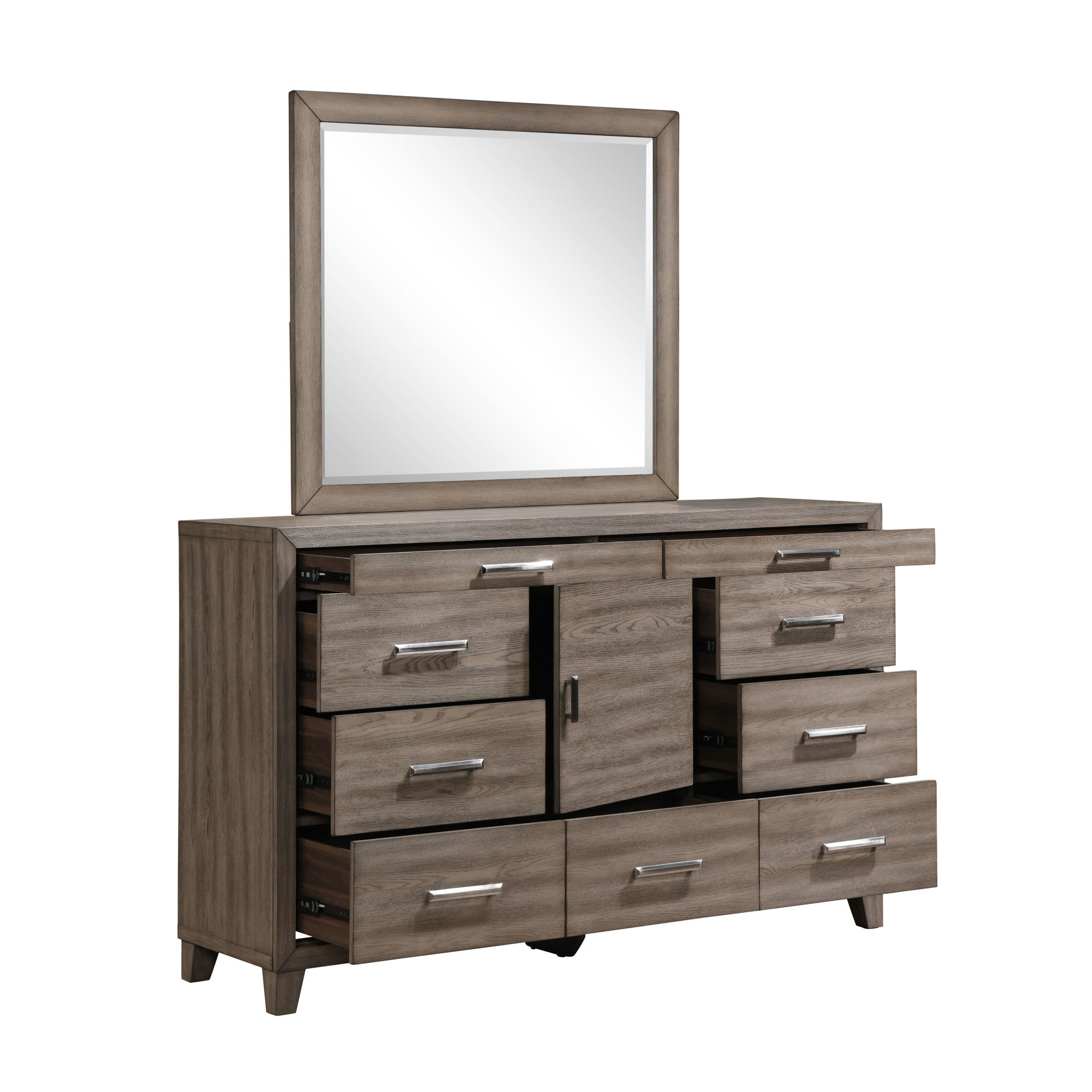 Harrisburg - Mirror - Walnut