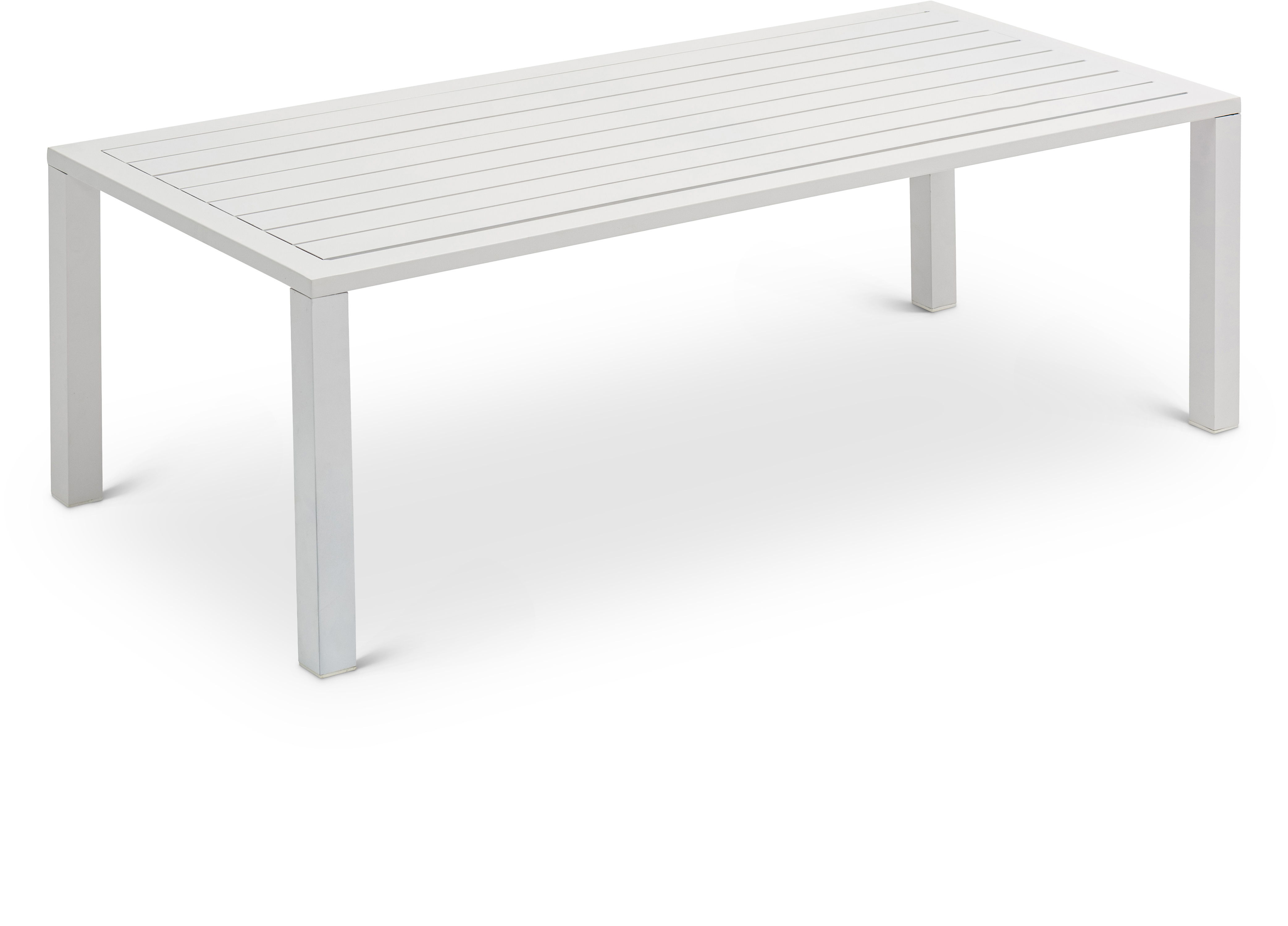 Maldives - 47" Patio Coffee Table - White