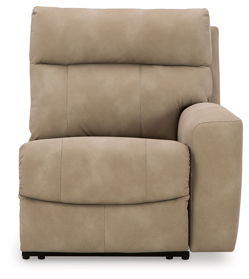Ashley Furniture Next-Gen Durapella - 4-Piece Power Reclining Sectional With 2 Power Armless Recliners - Sand - Image 6