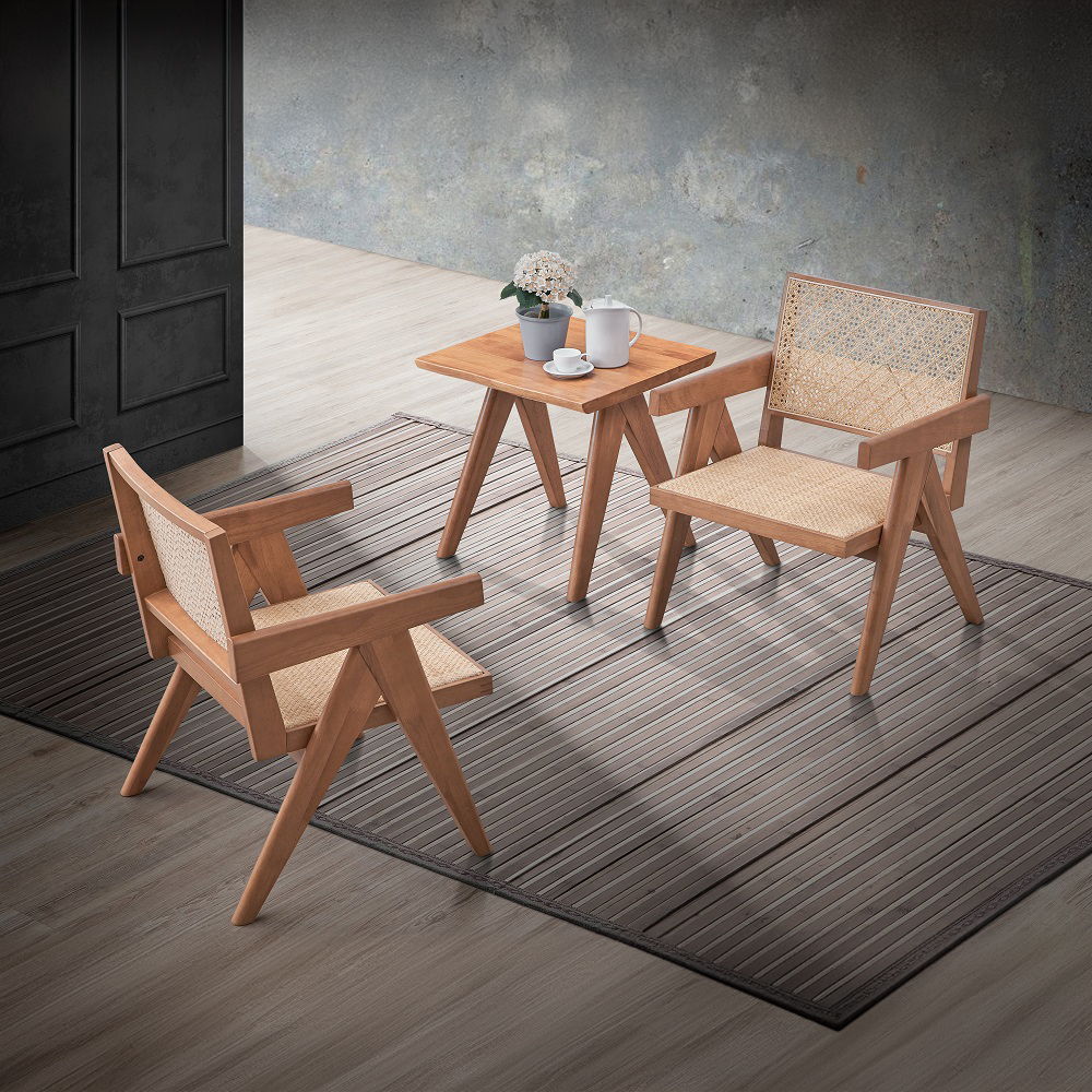 Velentina - Accent Chair - Rattan & Natural, light brown, view 5
