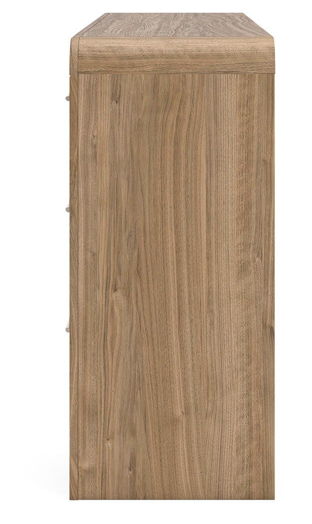 Ashley Furniture Gramburg - Six Drawer Dresser - Warm Natural Brown - Image 7
