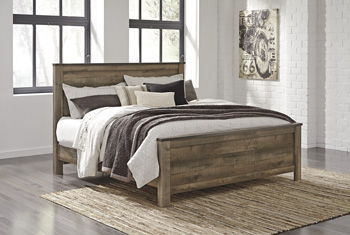 Trinell – King Panel Rails – Brown