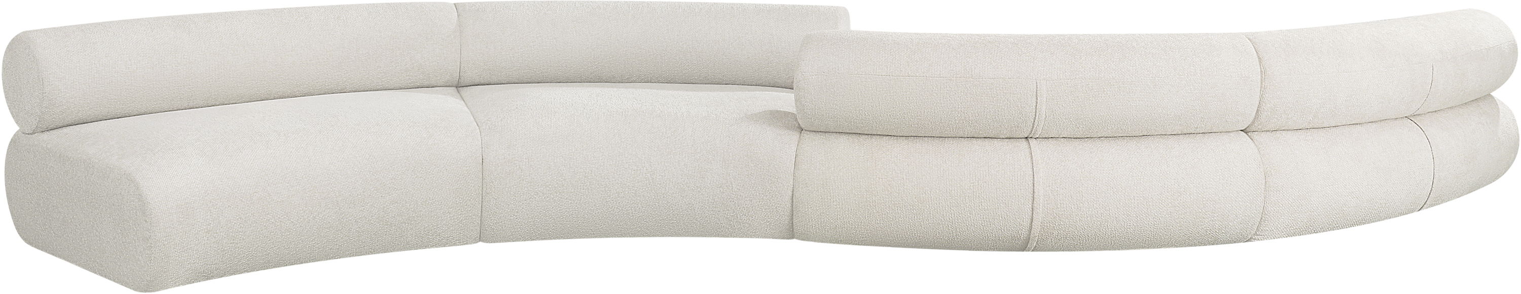 Bale - 4 Piece Modular Sofa - Cream