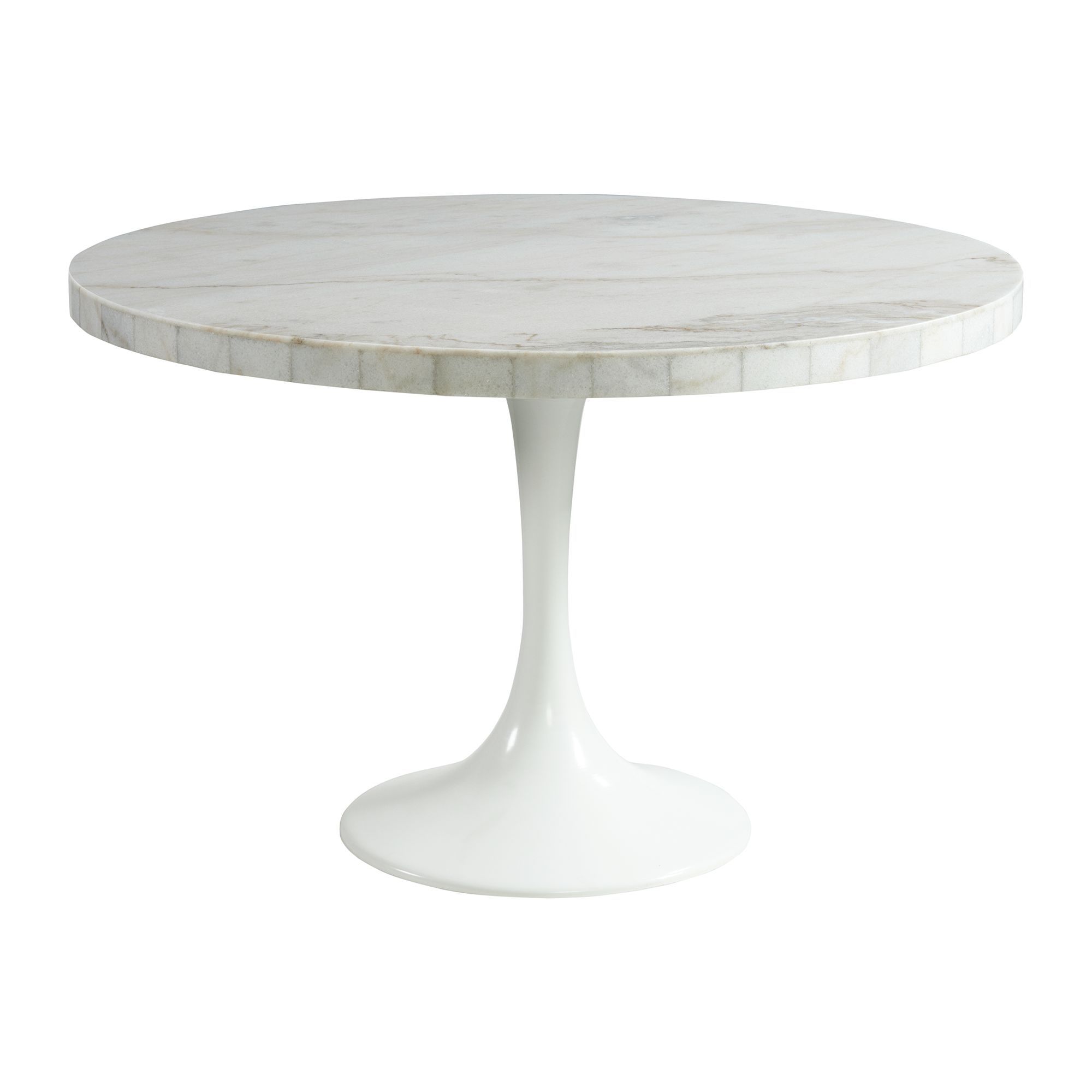 Celeste - 48" Round Dining Table - White