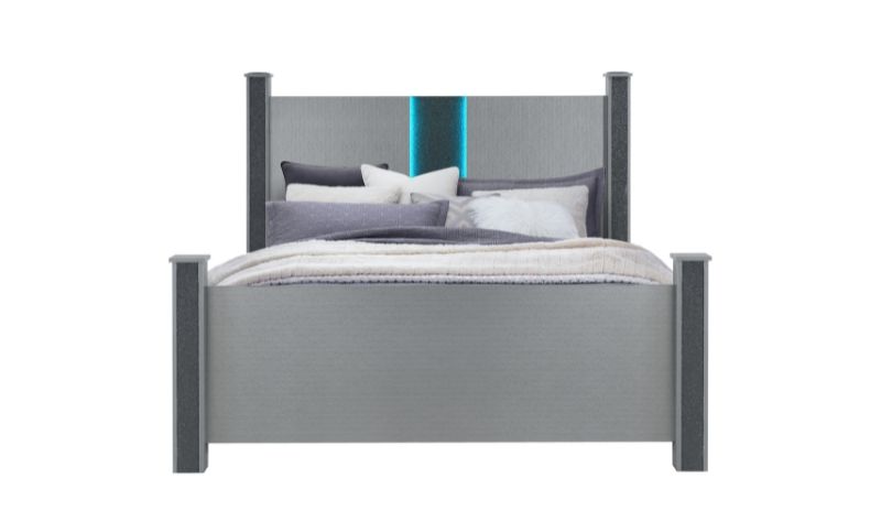 Full Bed With LED And Speakers