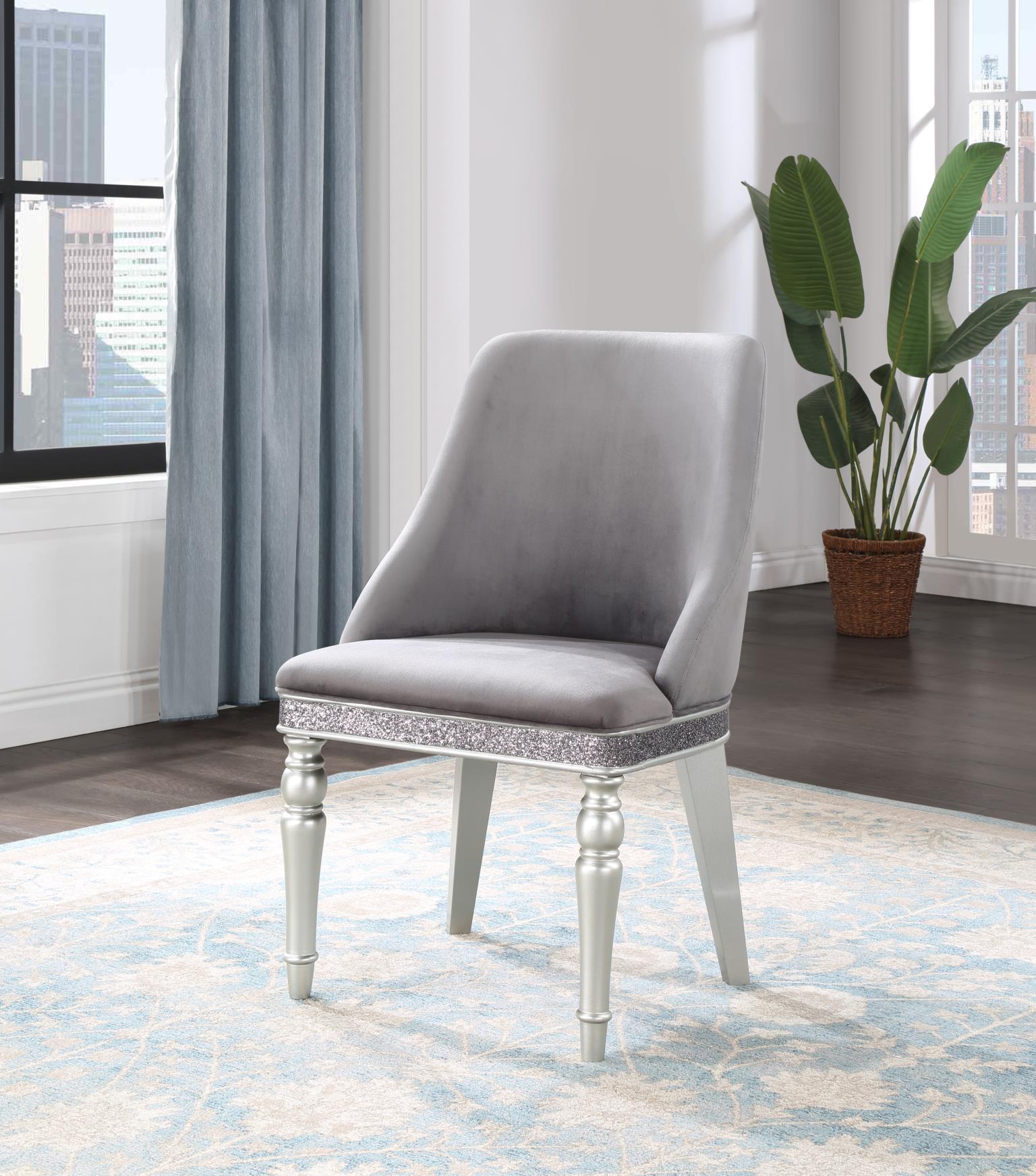 Velvet Arm Chair (Set of 2)