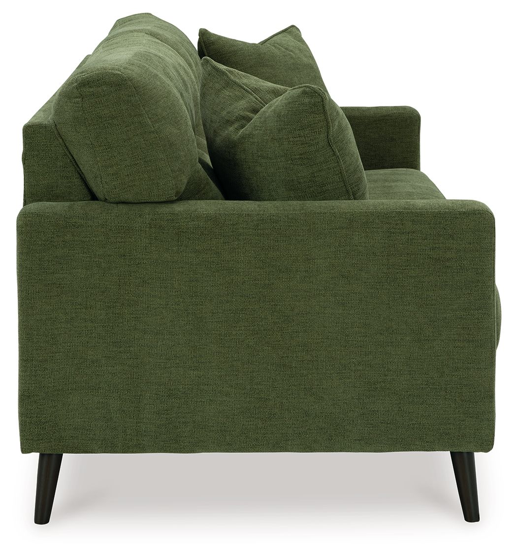 Ashley Furniture Bixler - 2 Pc. - Sofa, Loveseat - Olive - Image 4