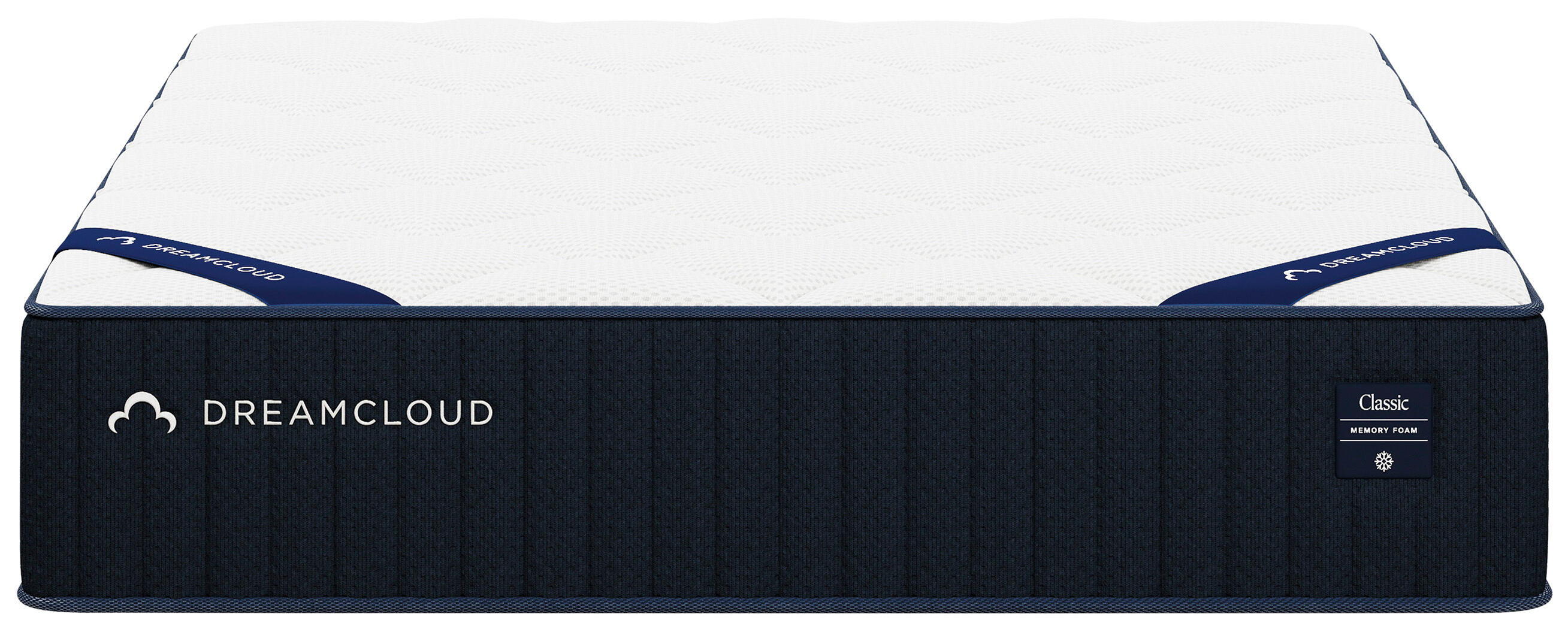 Dreamcloud Classic Memory Foam - Queen Mattress - White