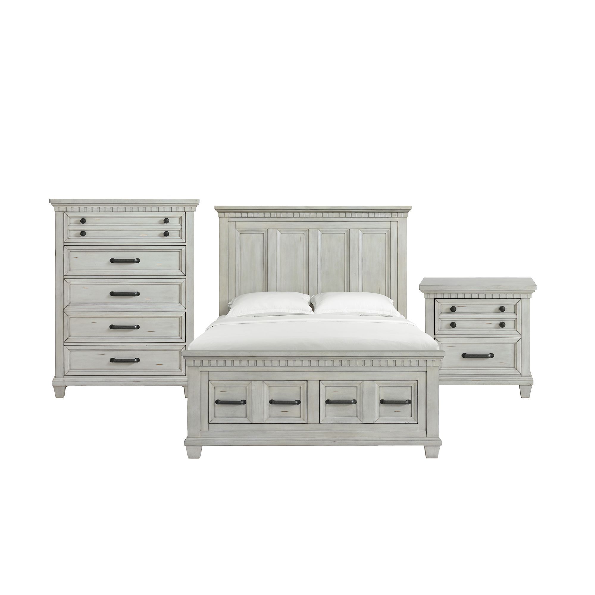 Queen · 3 Pc · Bedroom Set