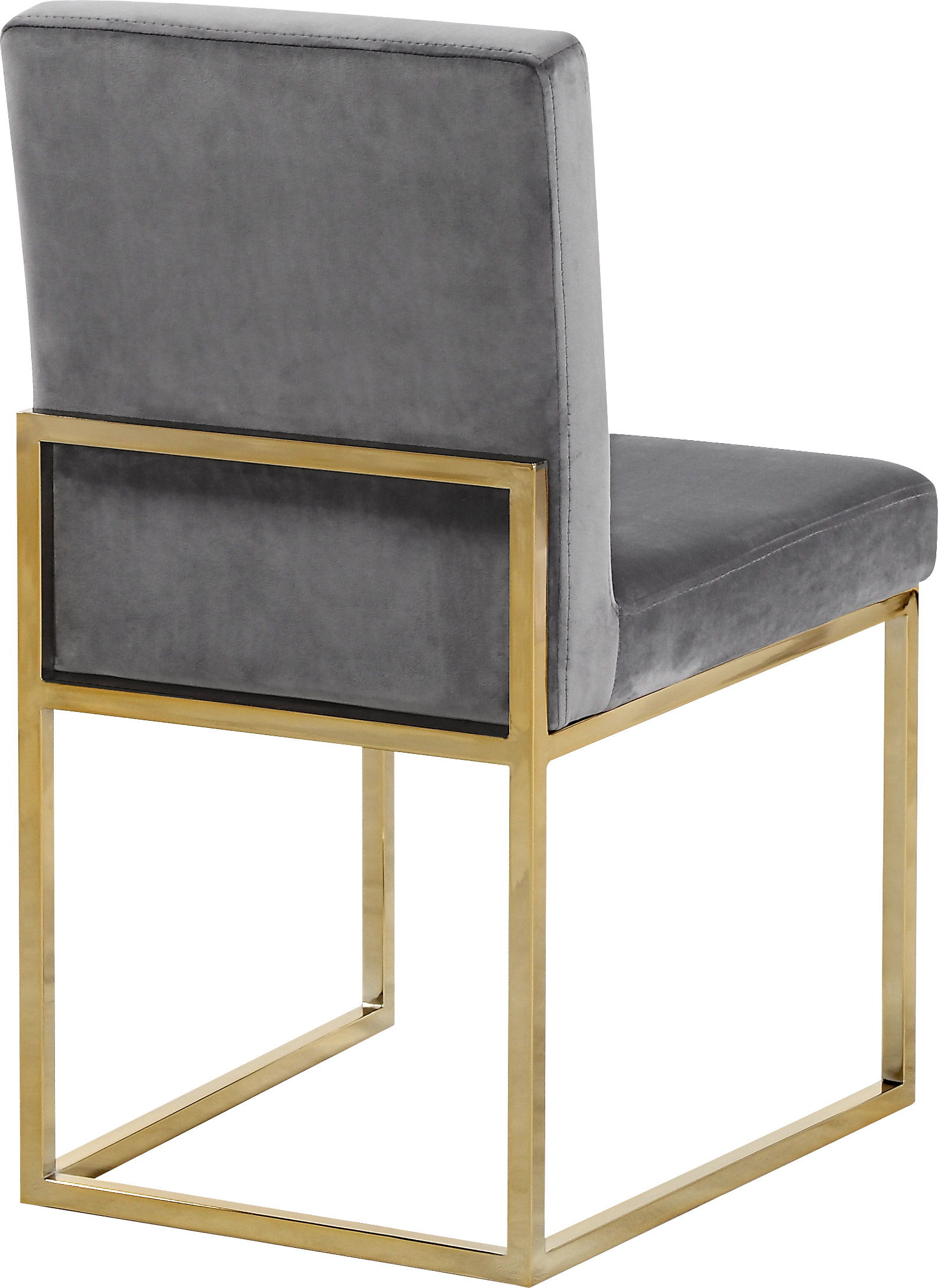 Giselle - Fabric Dining Chair (Set of 2) - Gray