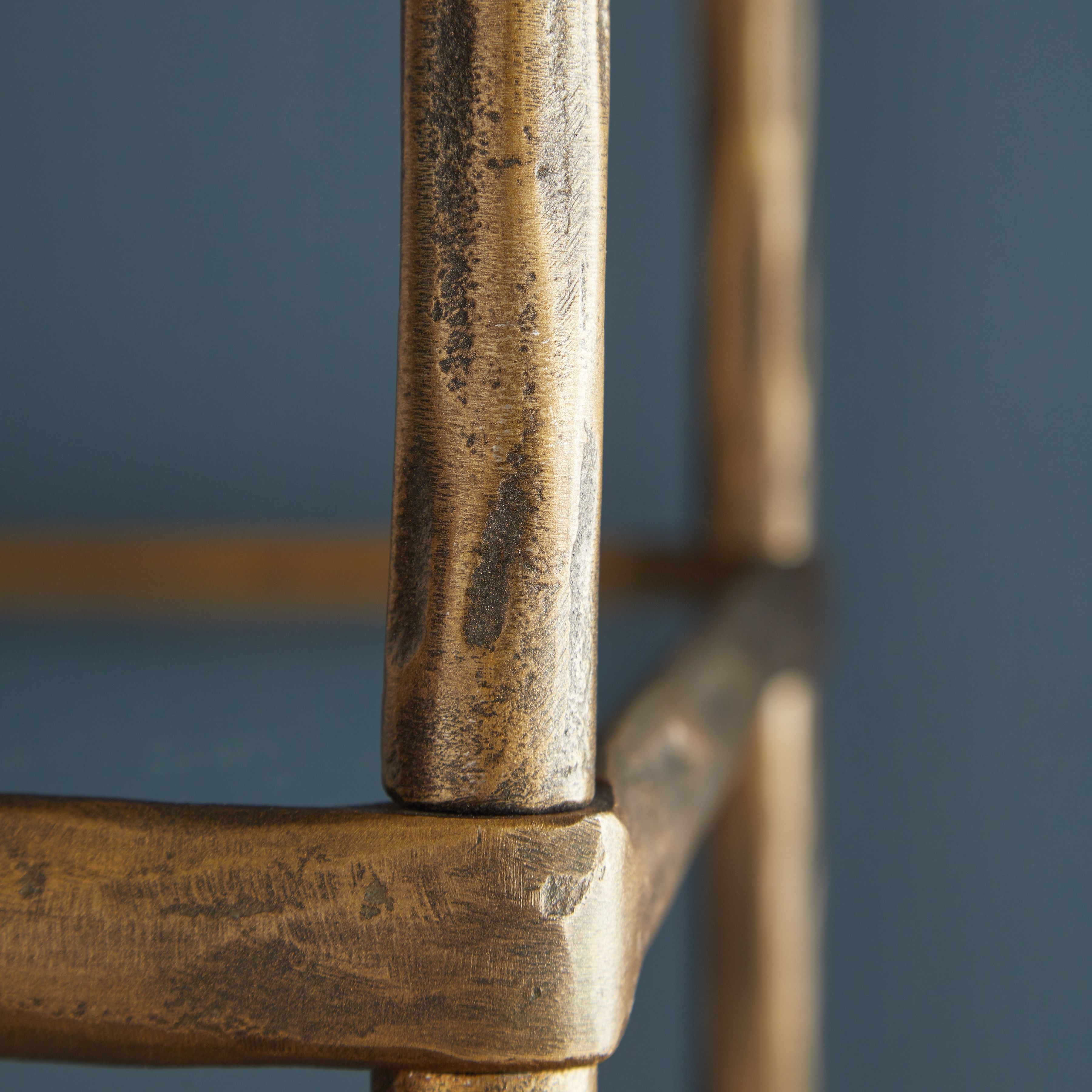 Ashley Furniture Ryandale - Bookcase - Antique Brass Finish - Image 4