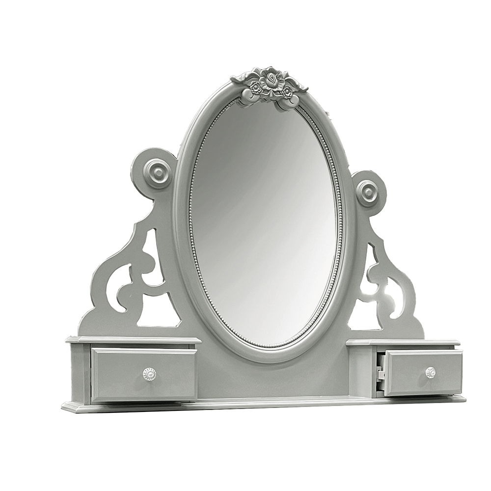 Flora - Mirror With Jewlery - Gray, light gray, view 3