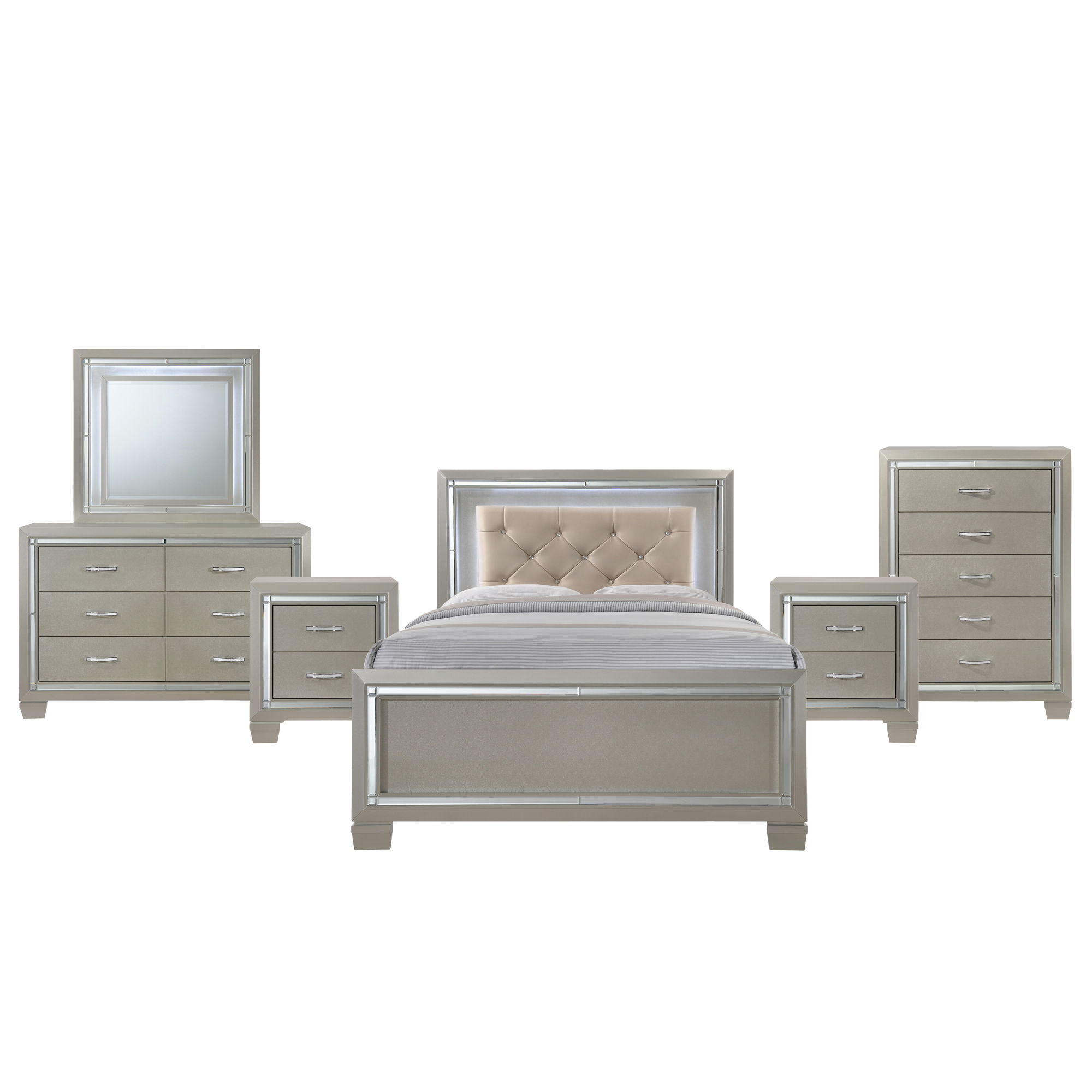 Full · 6 Pc · Bedroom Set
