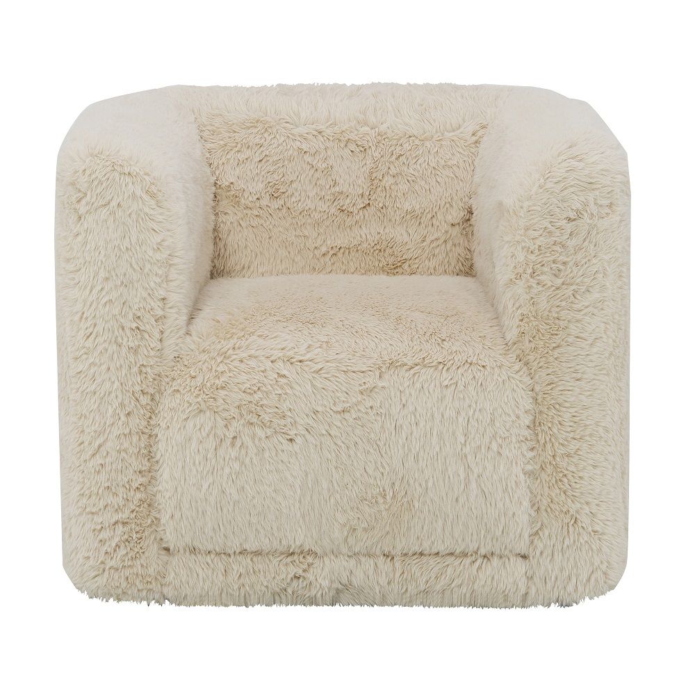 Upendo - Chair With Swivel - Beige Linen, beige, view 8