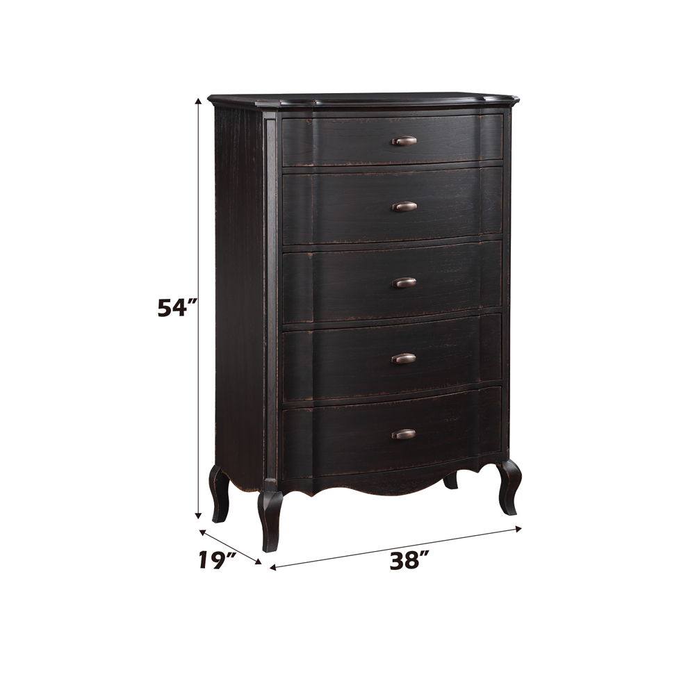 Chelmsford - Chest - Antique Black, black, view 8