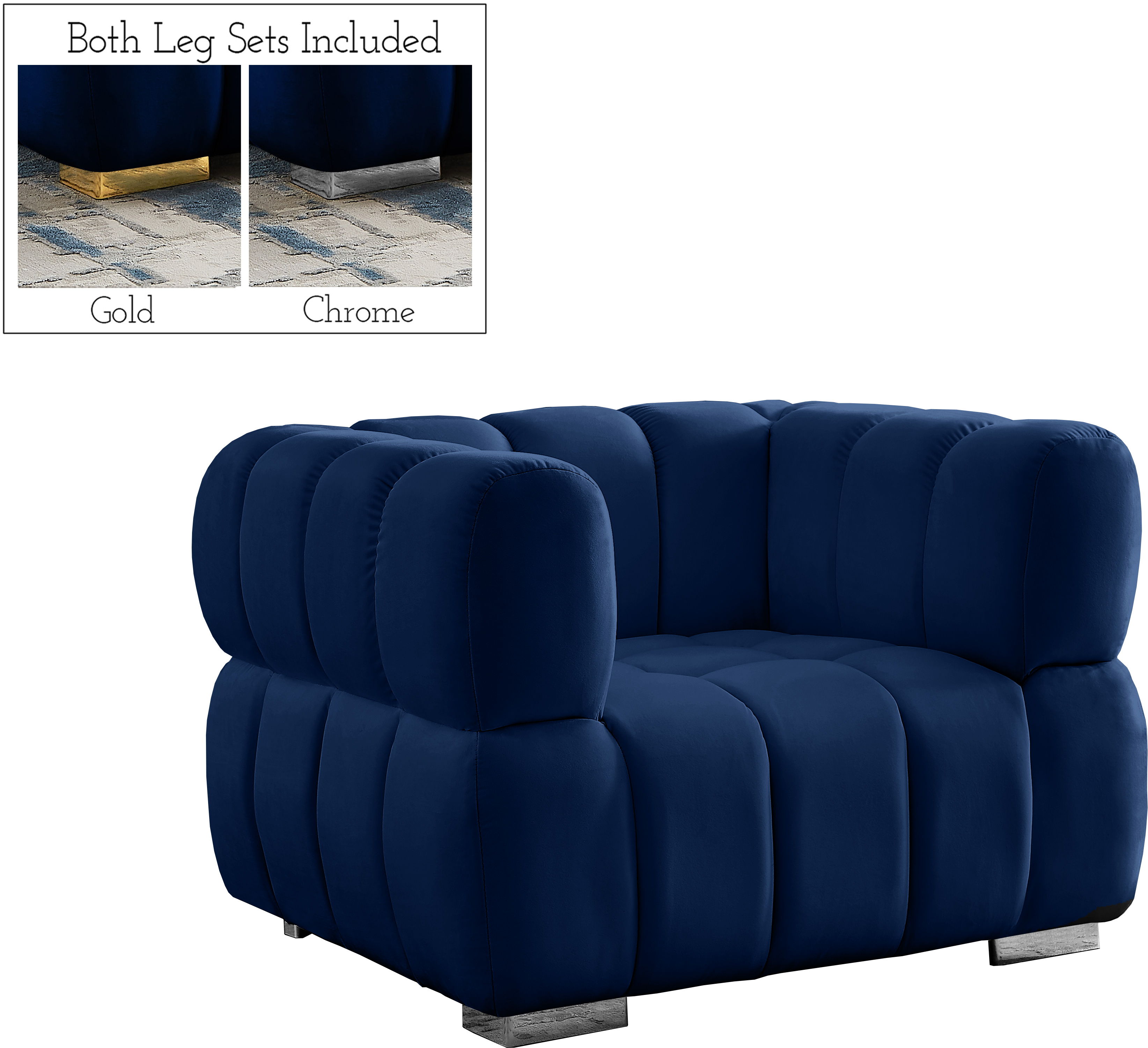 Gwen - Chair - Navy