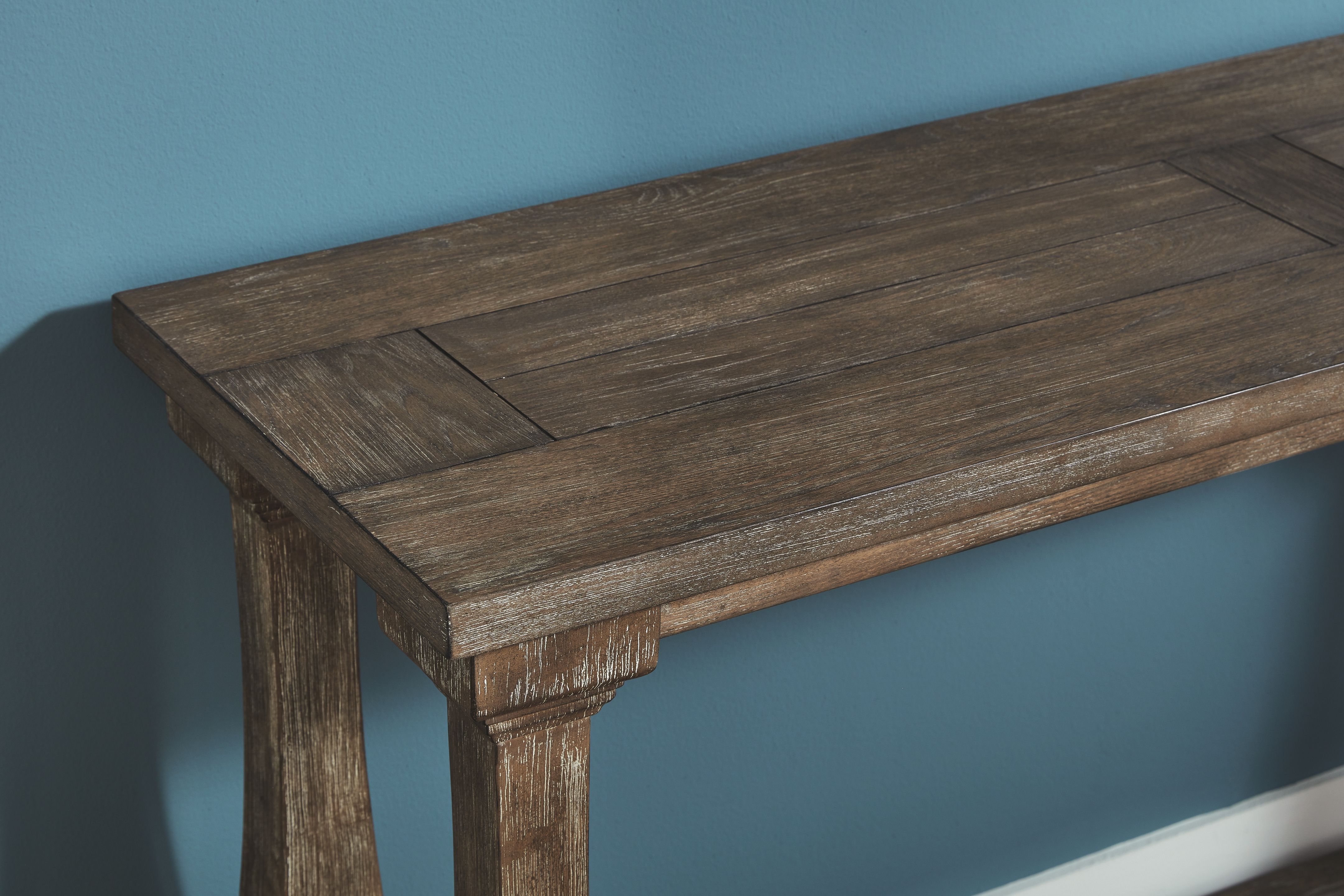 Ashley Furniture Johnelle - Sofa Table - Gray - Image 5
