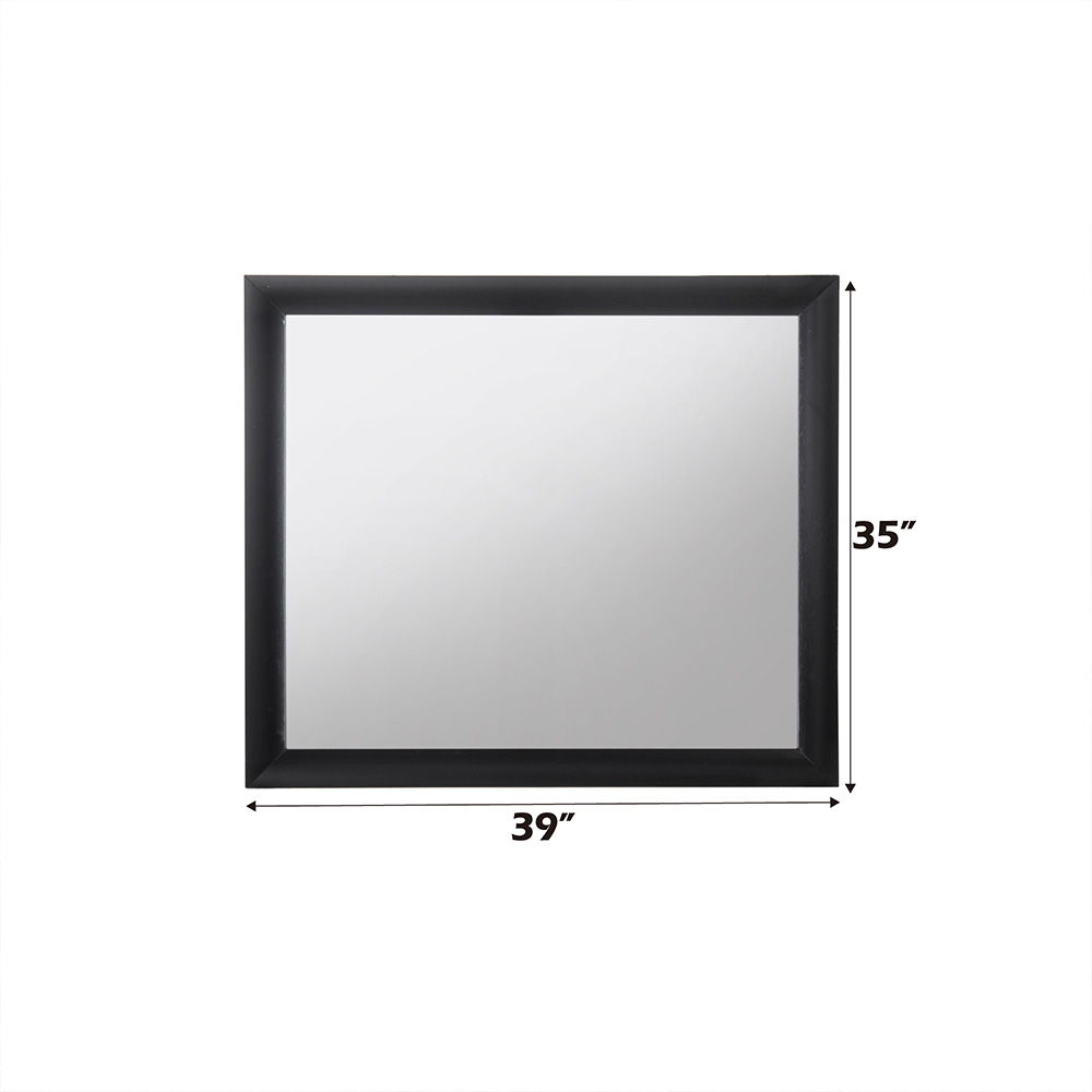 Ireland - 40" Mirror - Black, black, view 4