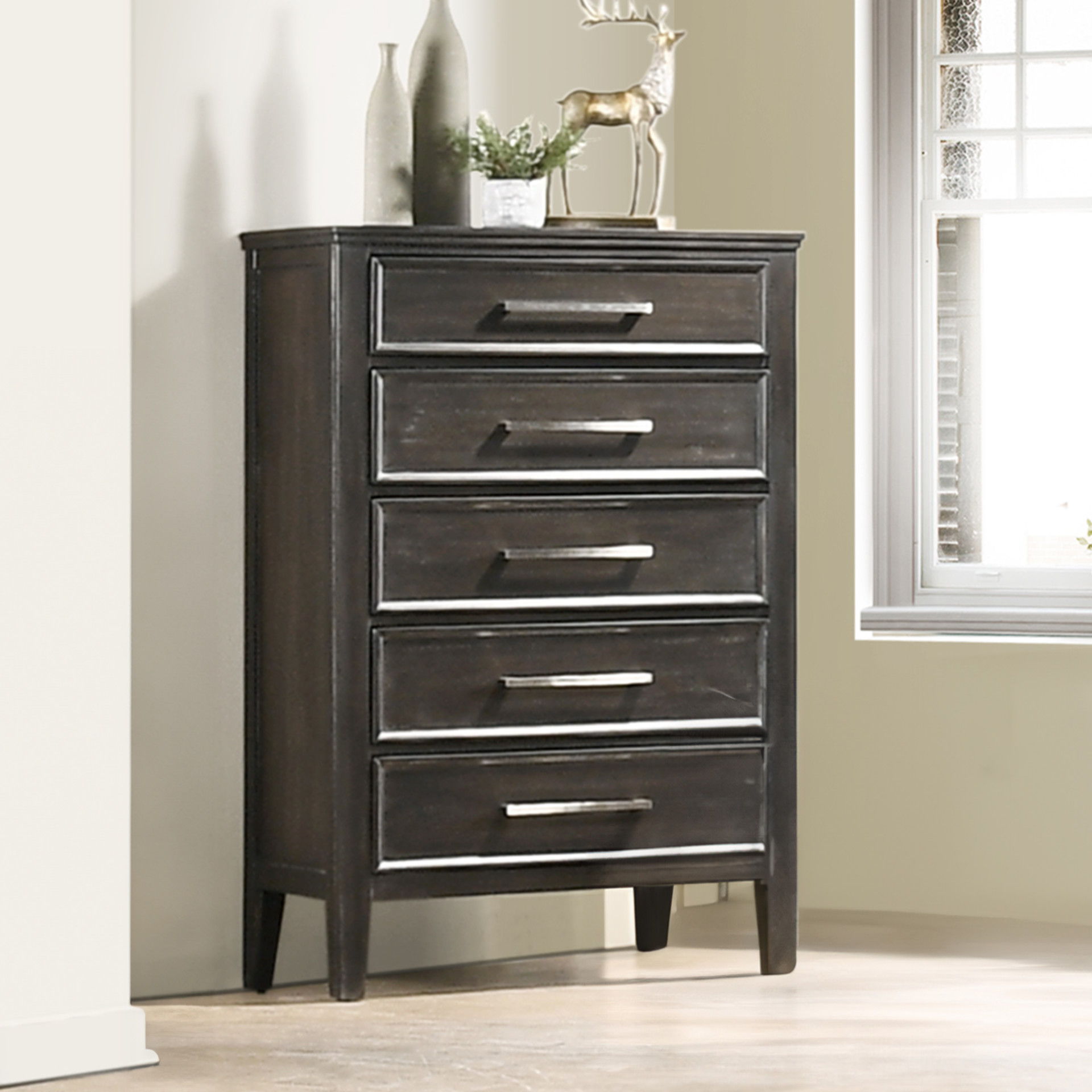 Andover - Chest - Nutmeg, dark brown, view 6