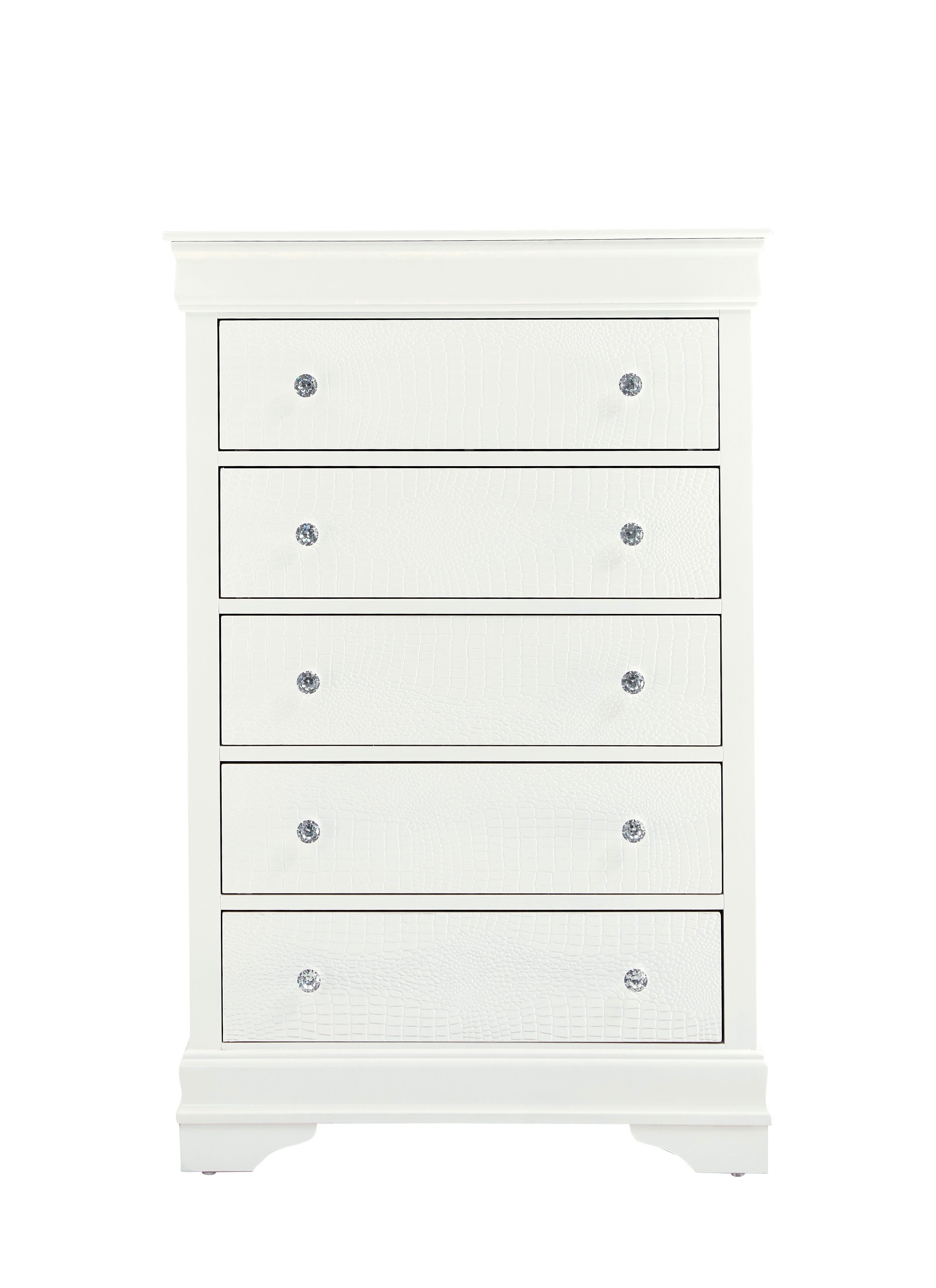 Pompei - Chest - Metallic White