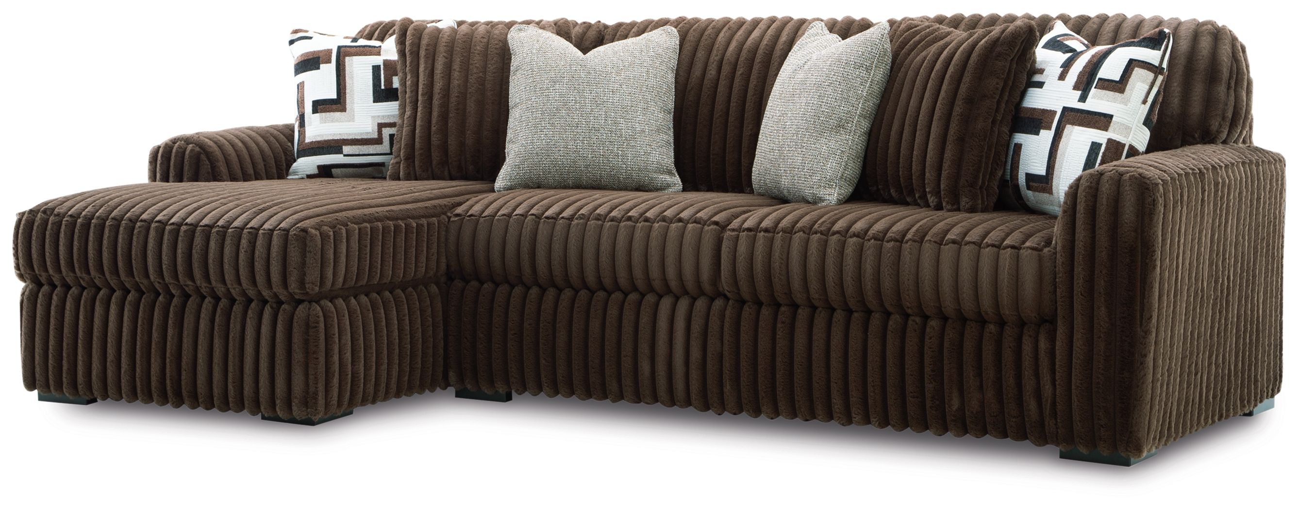 2 Pc · Sectional Sofa With LAF Corner Chaise