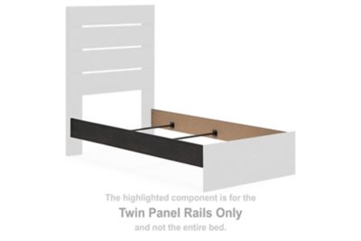 Hollivern – Twin Panel Rails – Dark Gray