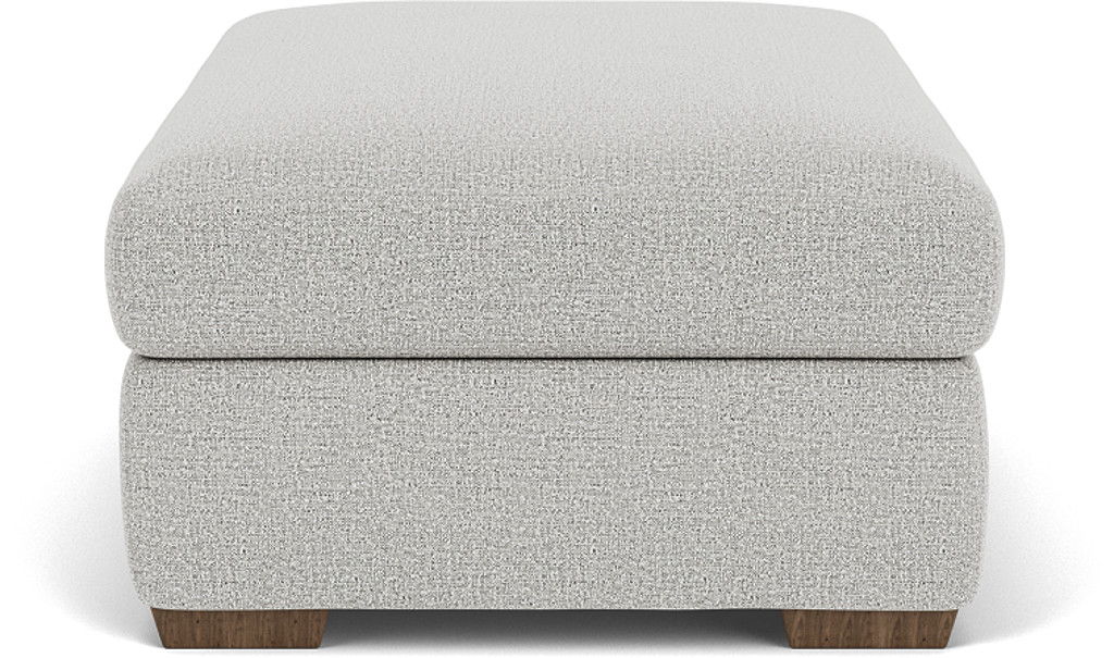 Collins - Fabric Ottoman, light gray, view 8