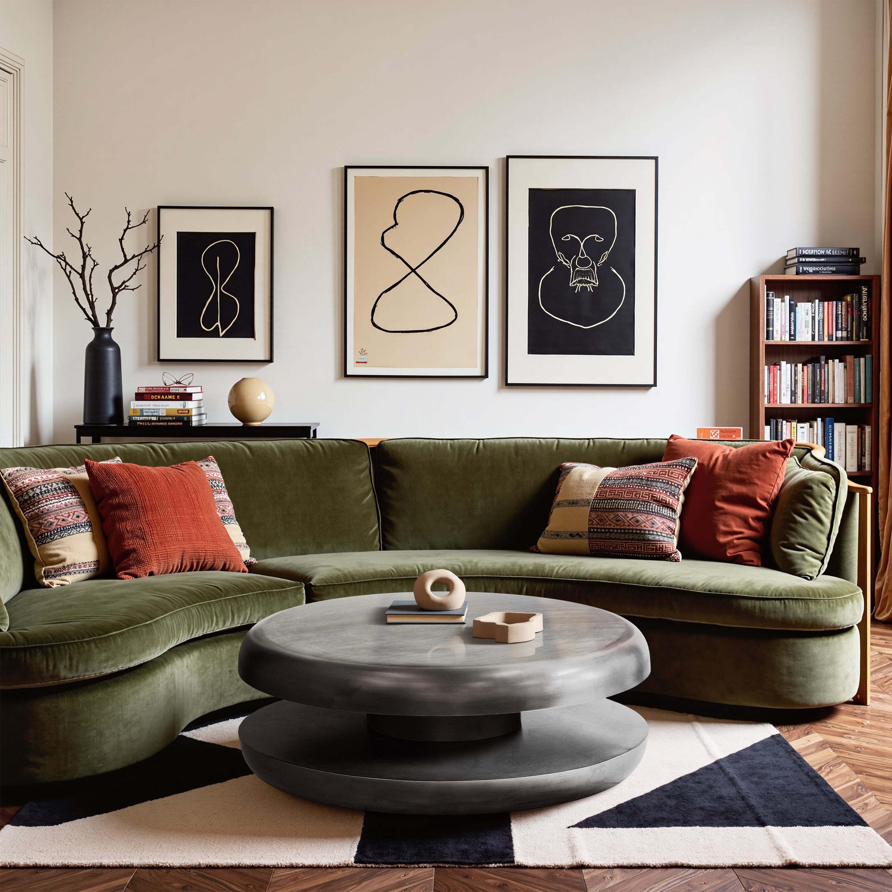 Jamison - Iron Coffee Table - Silver