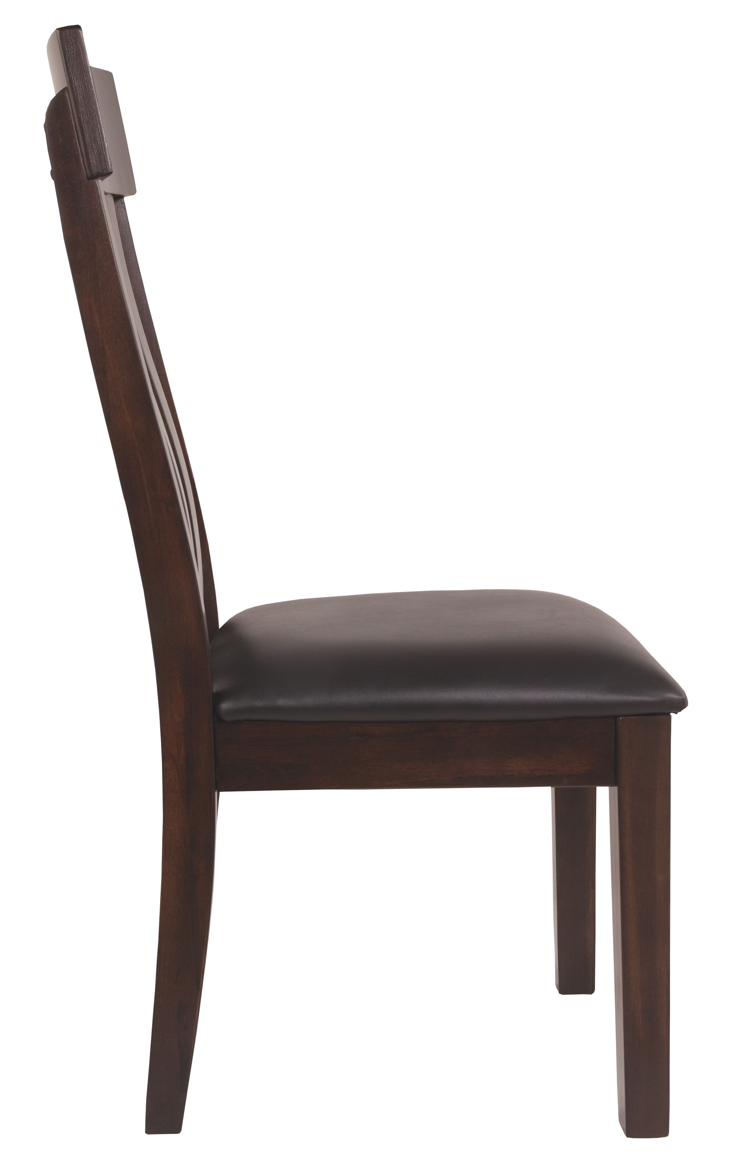 Ashley Furniture Haddigan - Dining UPH Side Chair (Set of 2) - Dark Brown - Image 8