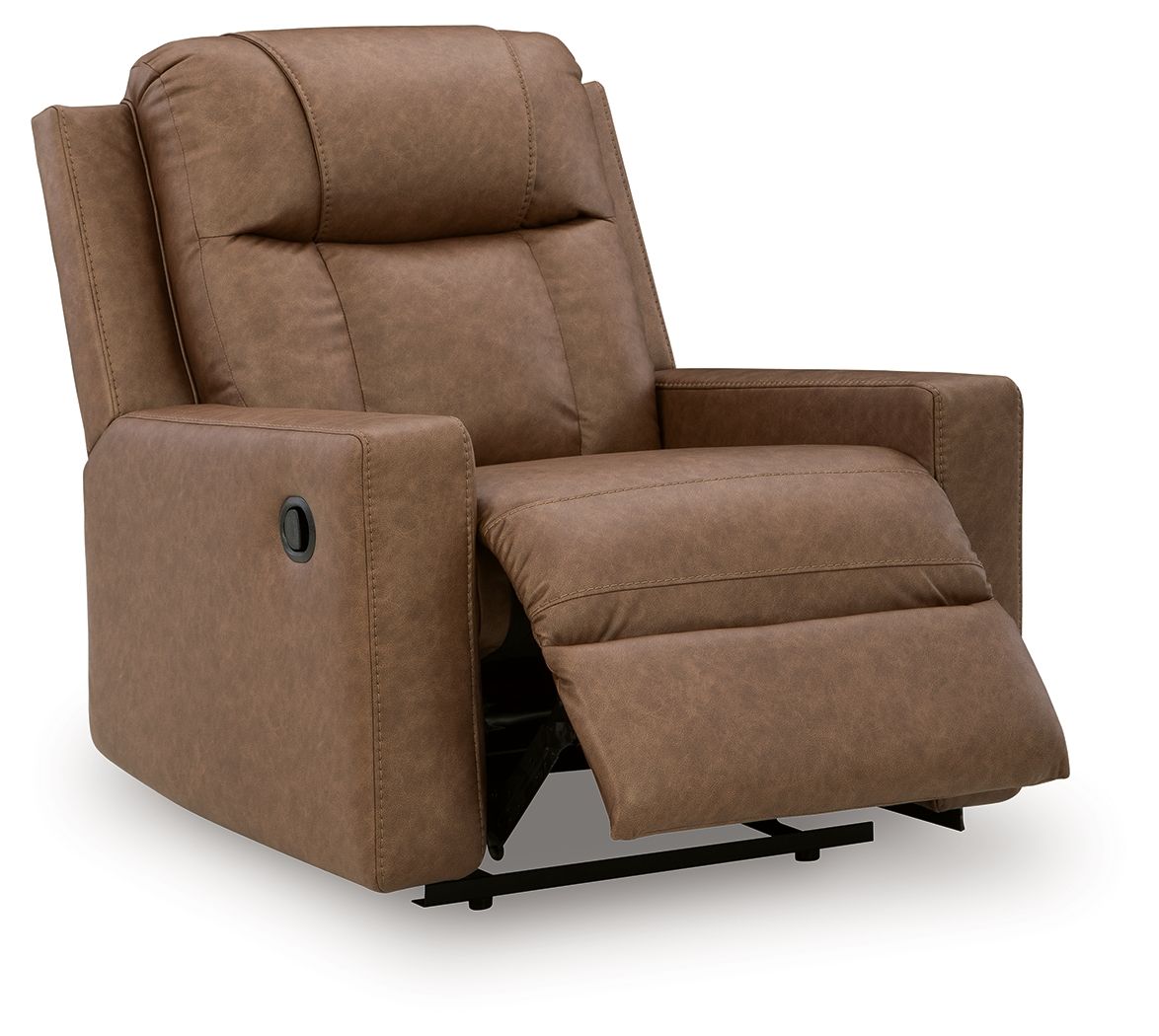Ashley Furniture Mackmenville - Zero Wall Recliner - Caramel - Image 3