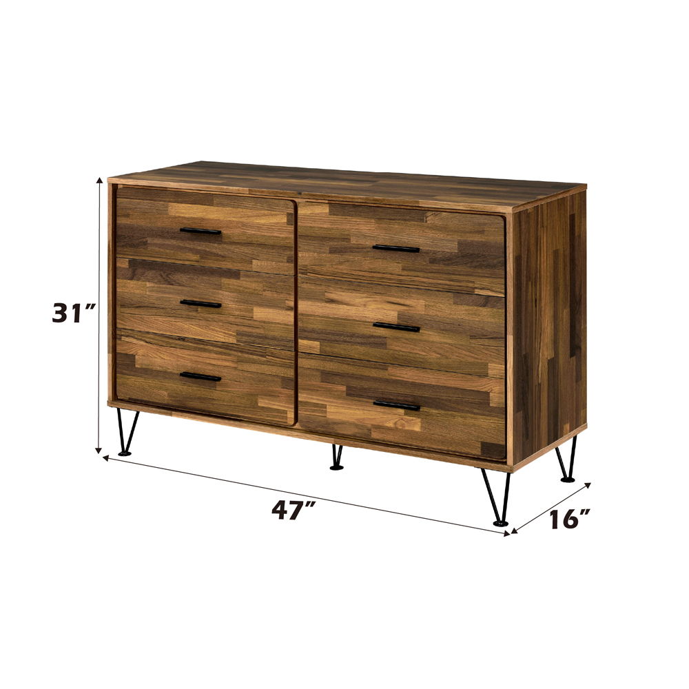 Hestia - Dresser - Walnut, dark brown, view 4