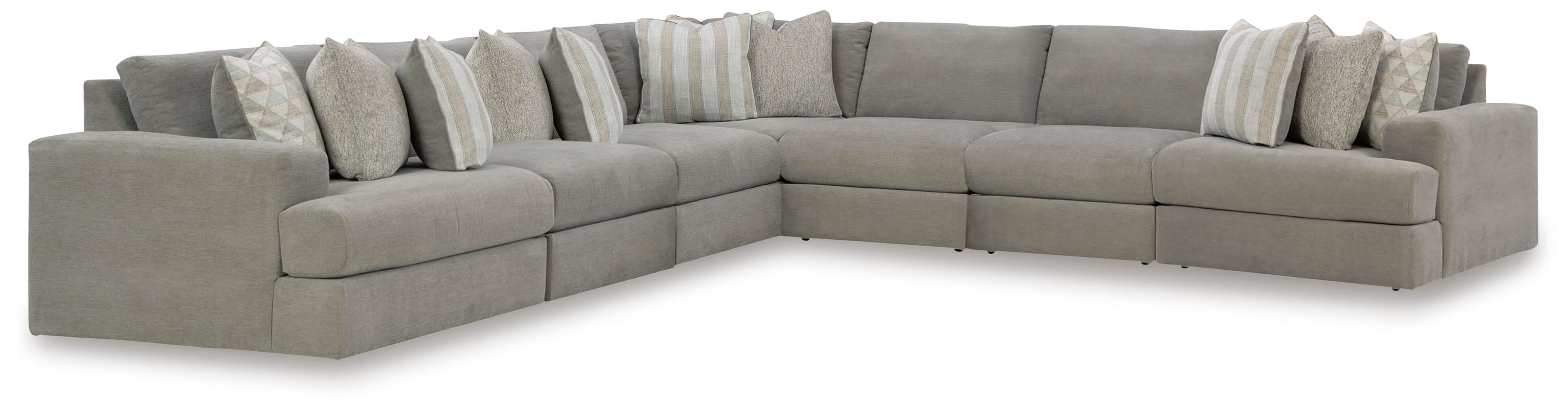 Avaliyah – 7-Piece Sectional – Ash