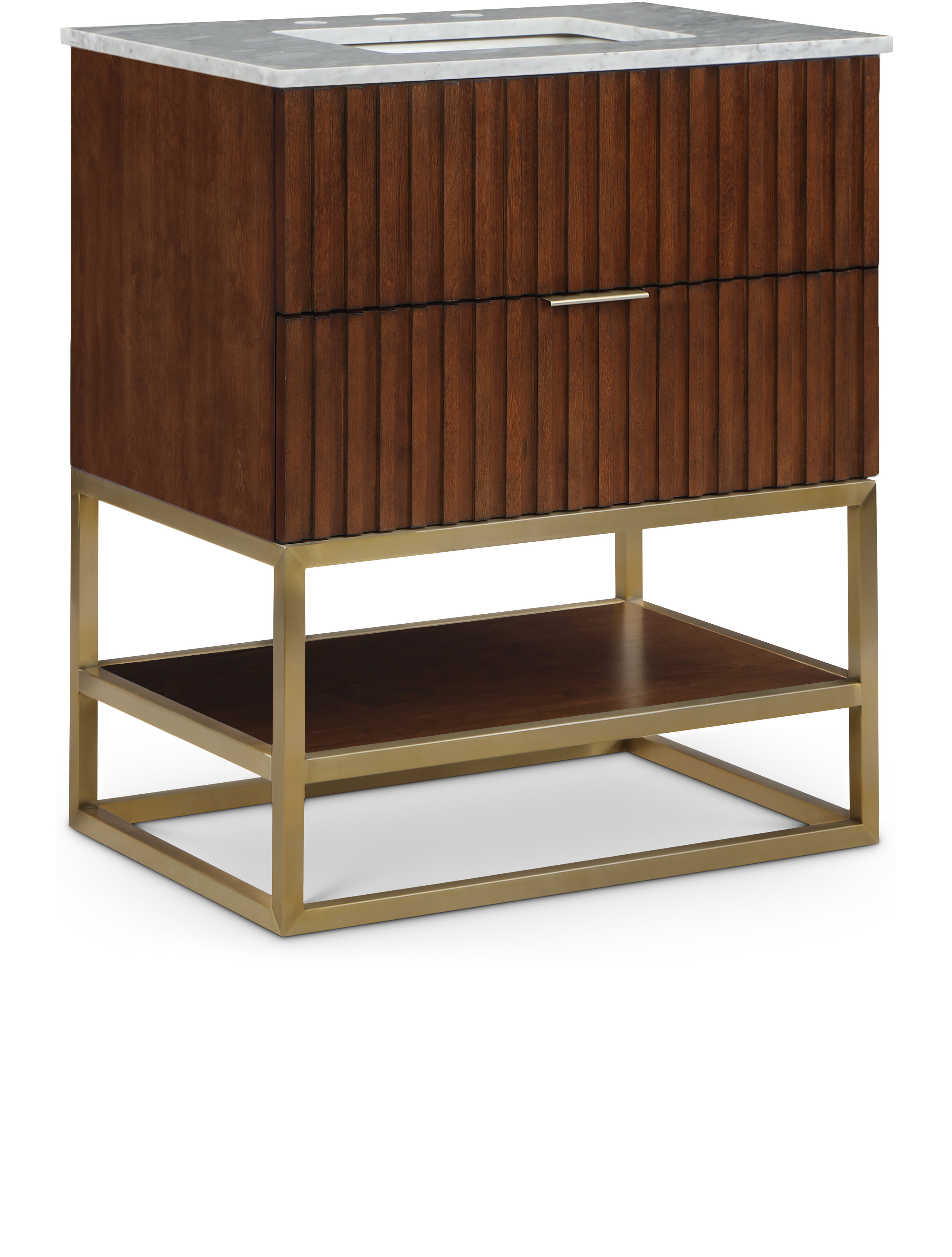 Monad - 30" Bathroom Vanity - Walnut