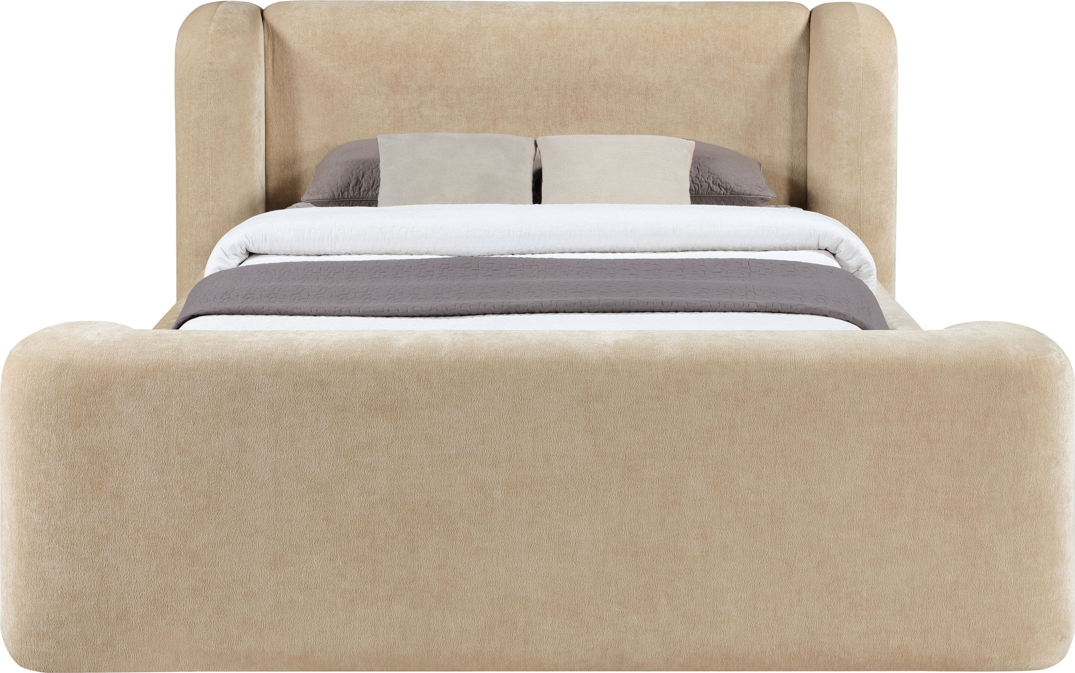 Modena - Queen Bed - Beige