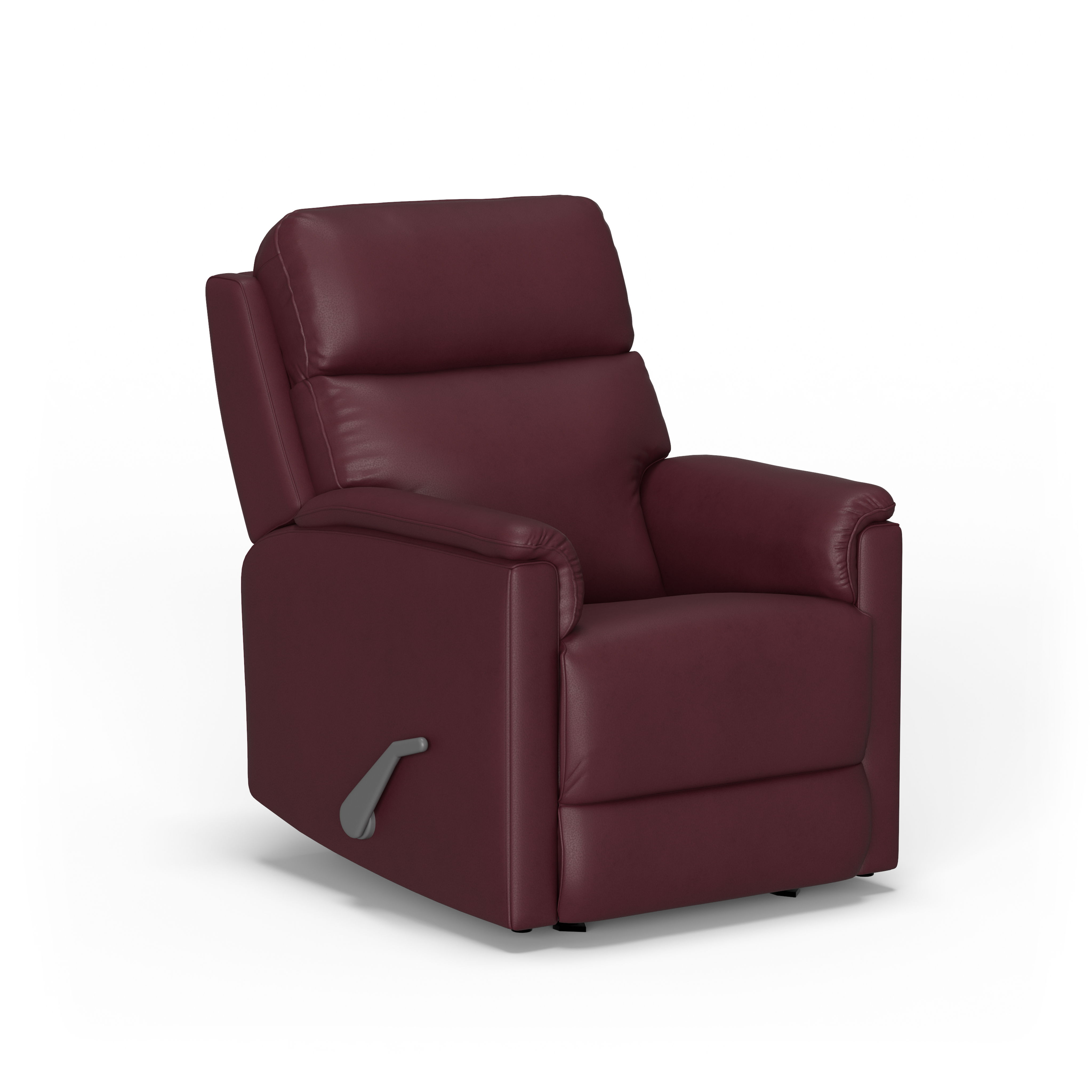 Compact - Gliding Recliner, gray, view 3