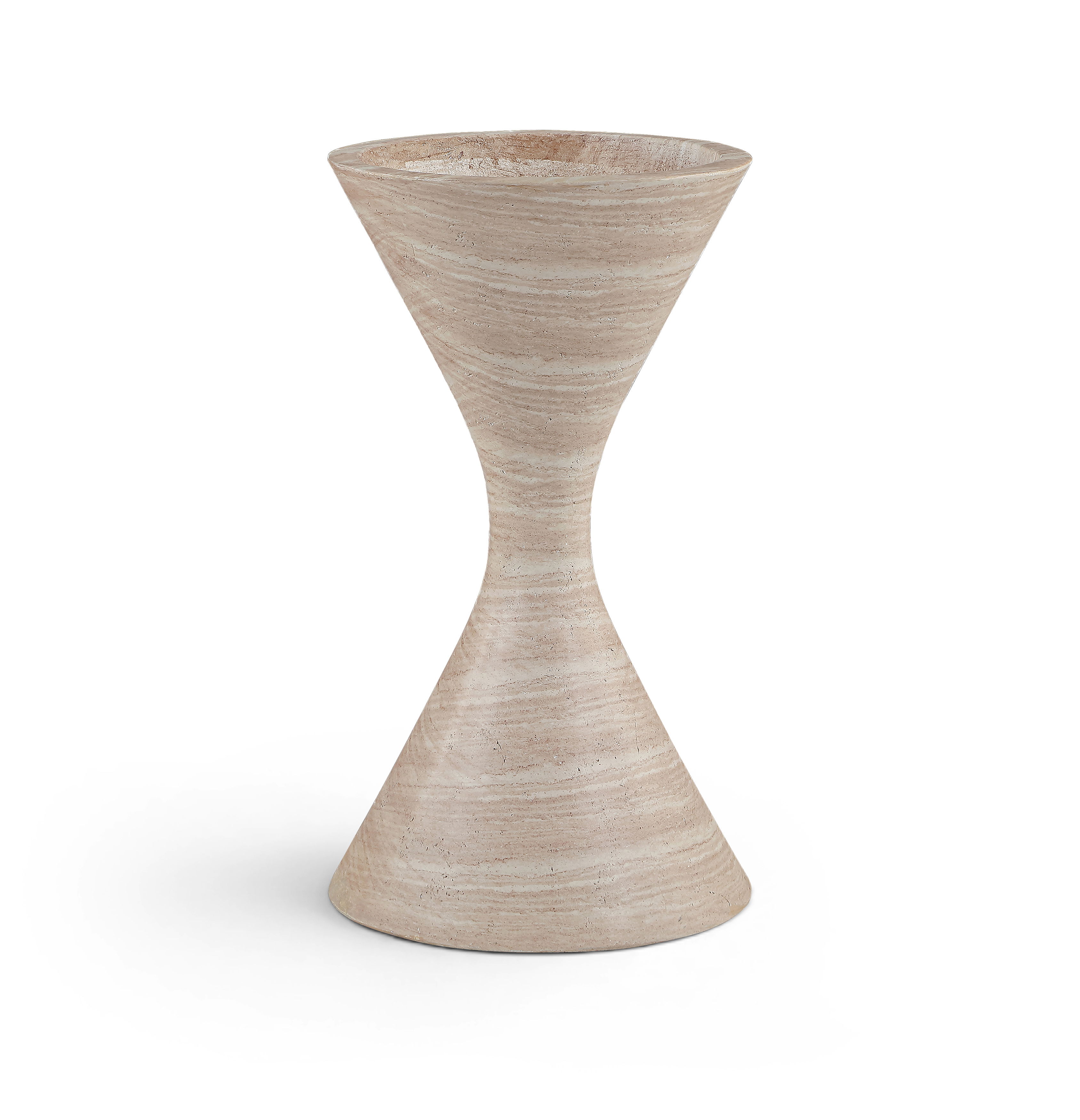 Vessa - 32" Indoor / Outdoor Concrete Planter - Travertine