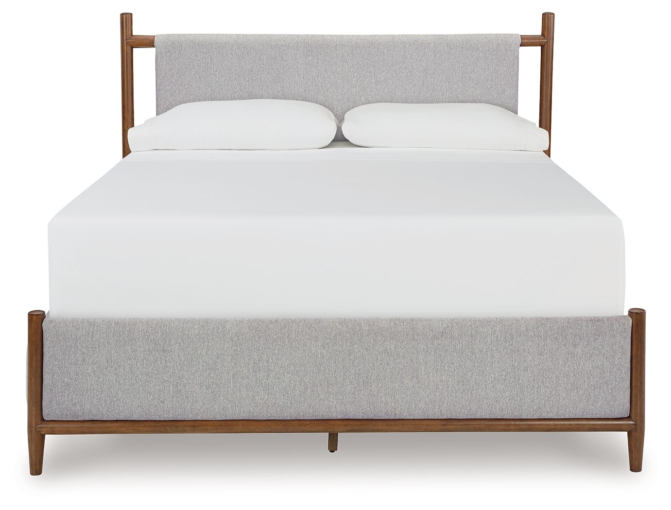 Lyncott - California King Upholstered Bed - Brown