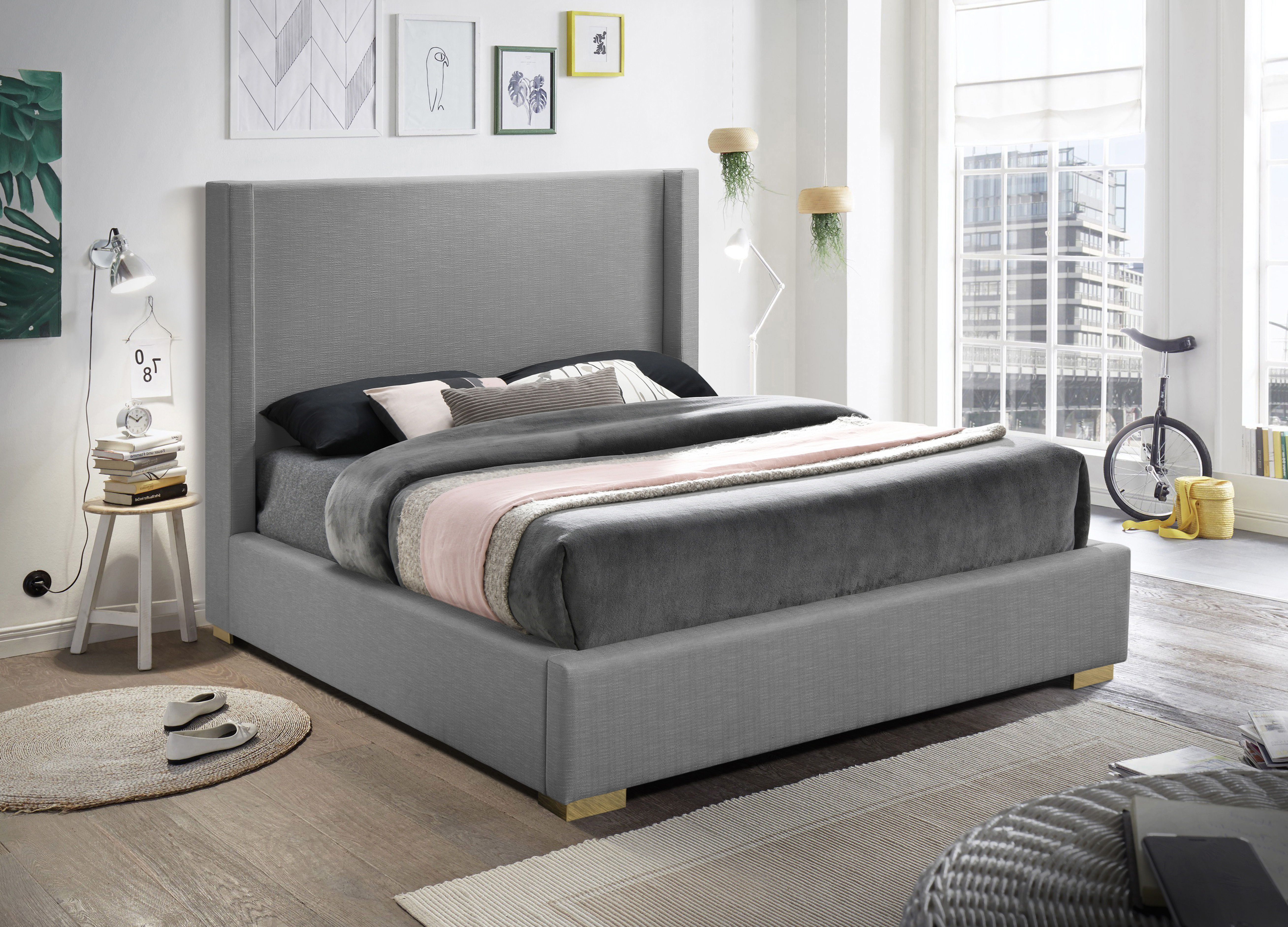 Royce - Full Bed - Gray