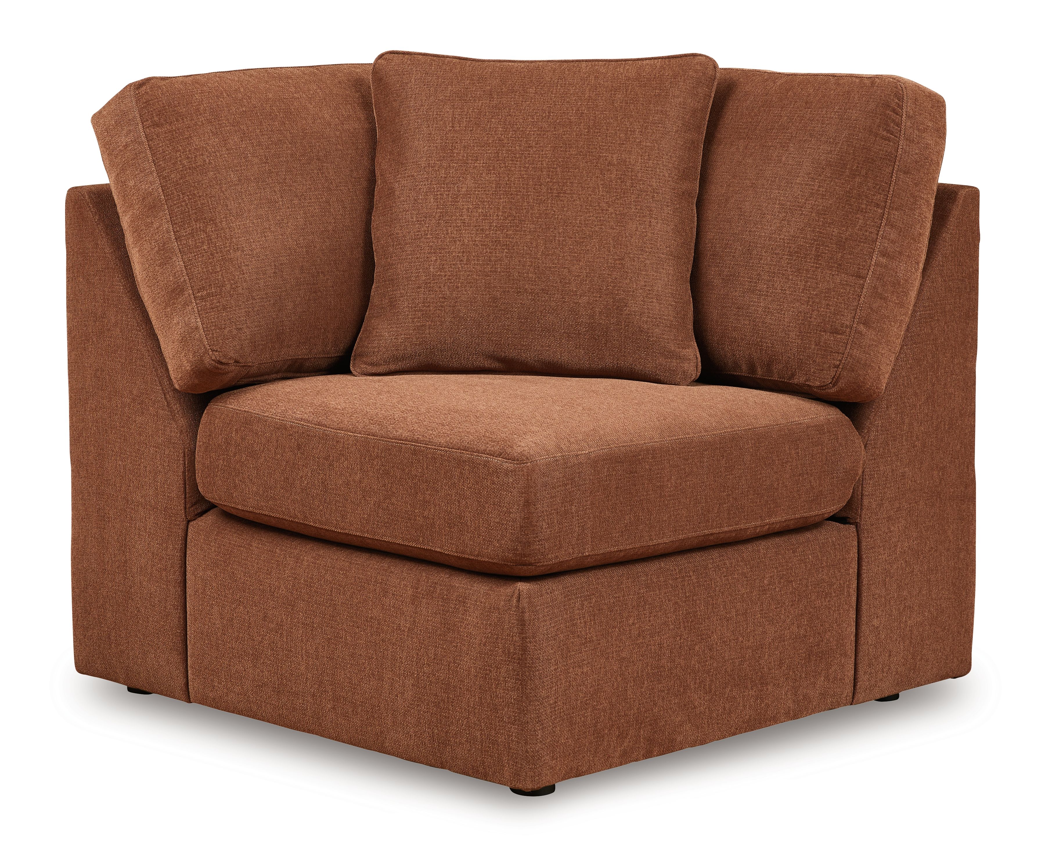 Ashley Furniture Modmax - 8-Piece Sectional With Laf Corner Chaise And Audio System Console - Spice - Image 7