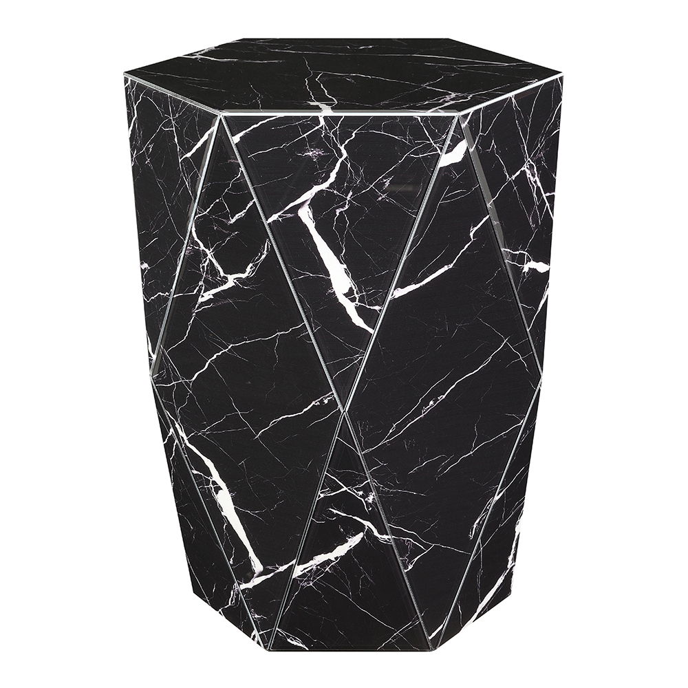 Dara - End Table - Black, black, view 2