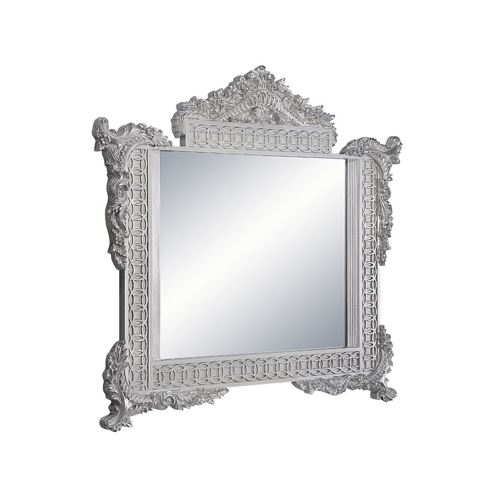 Valkyrie - Mirror - Antique Platinum, silver, view 3