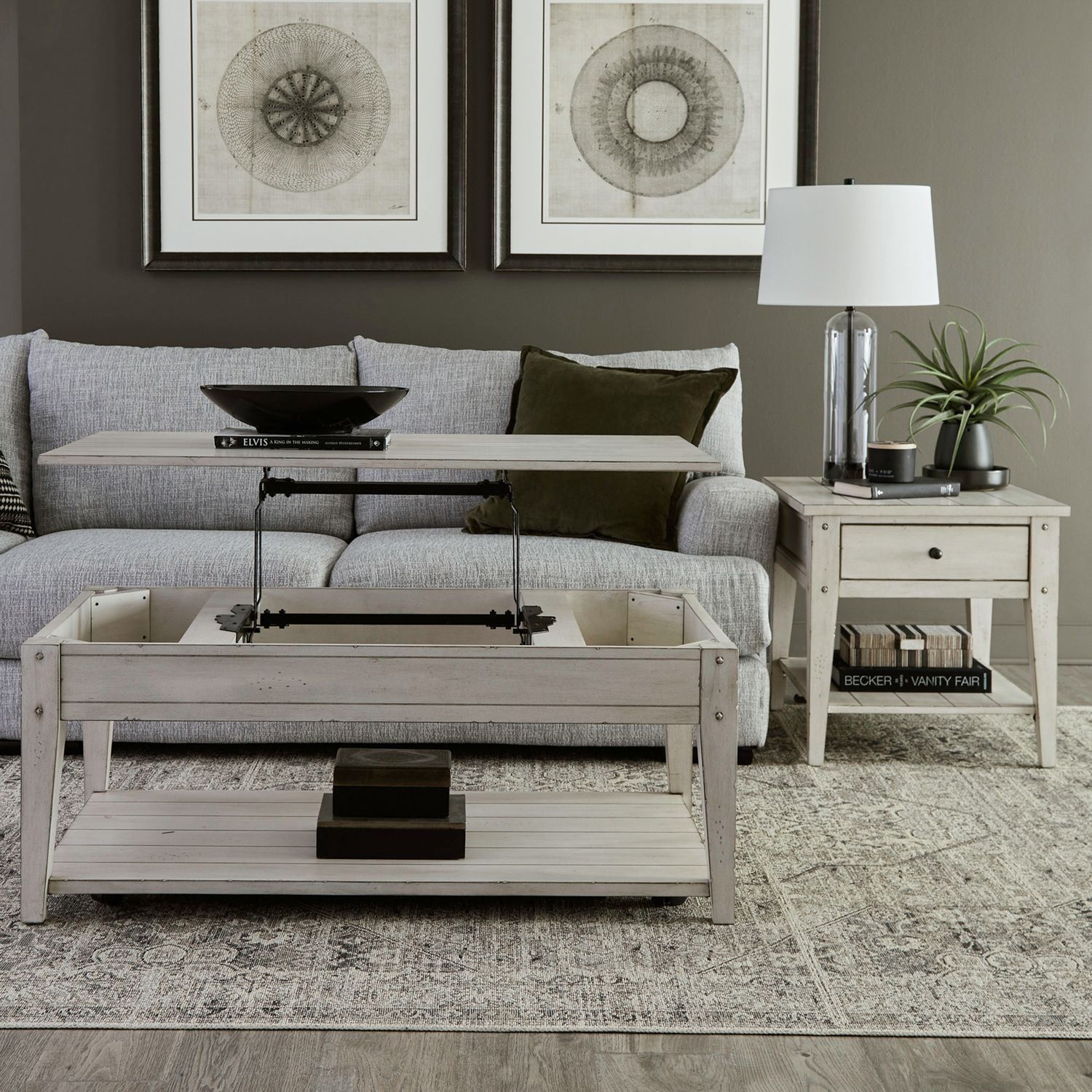 Liberty Furniture Lake House - Optional 3 Piece Set - White
