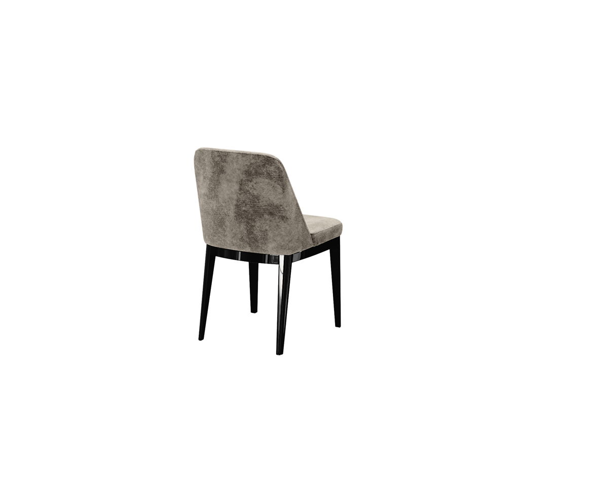 Aramis - Dark Chair - Gray / Black